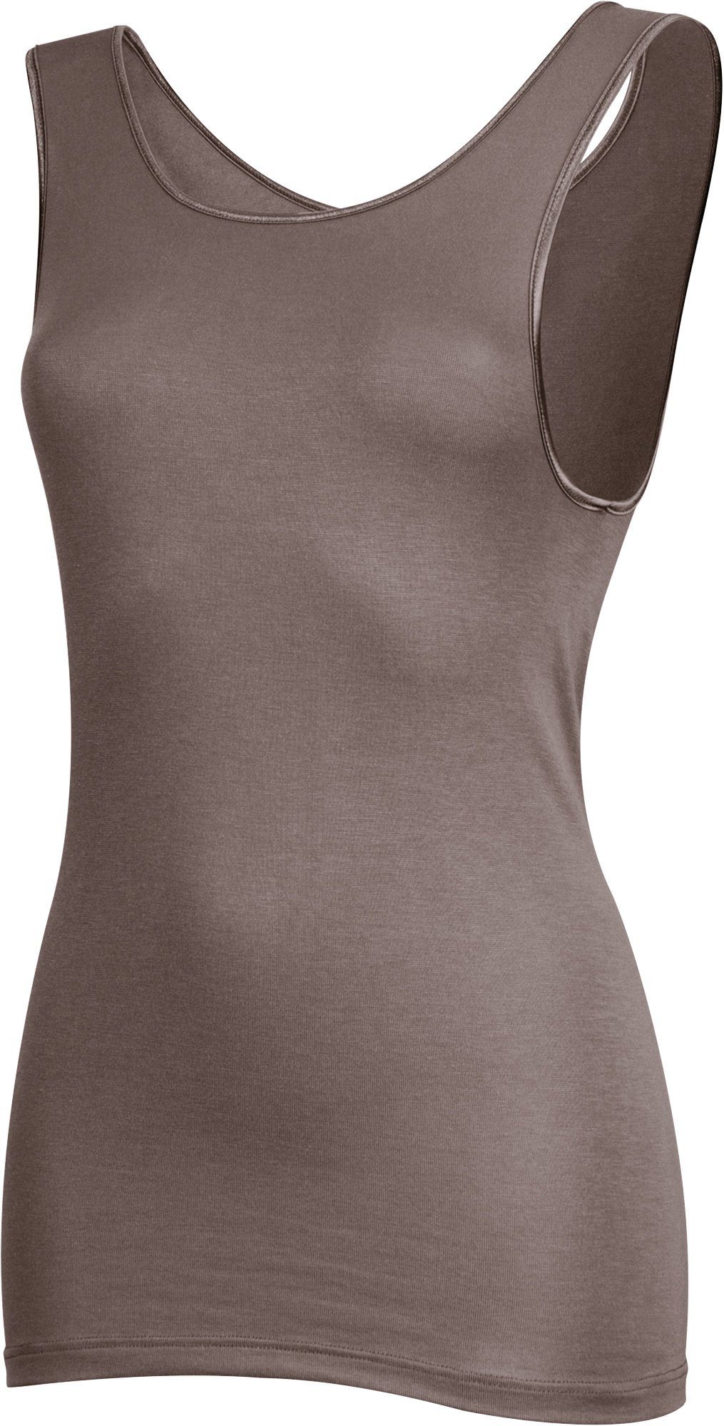 Erwin Müller Unterhemd Damen-Unterhemd Modal Uni