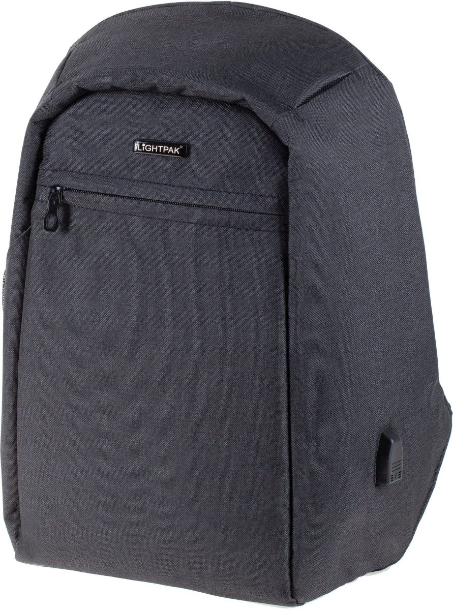 Rucksack Rucksack Safepak 31x45x15cm 600D Polyester anthrazit.