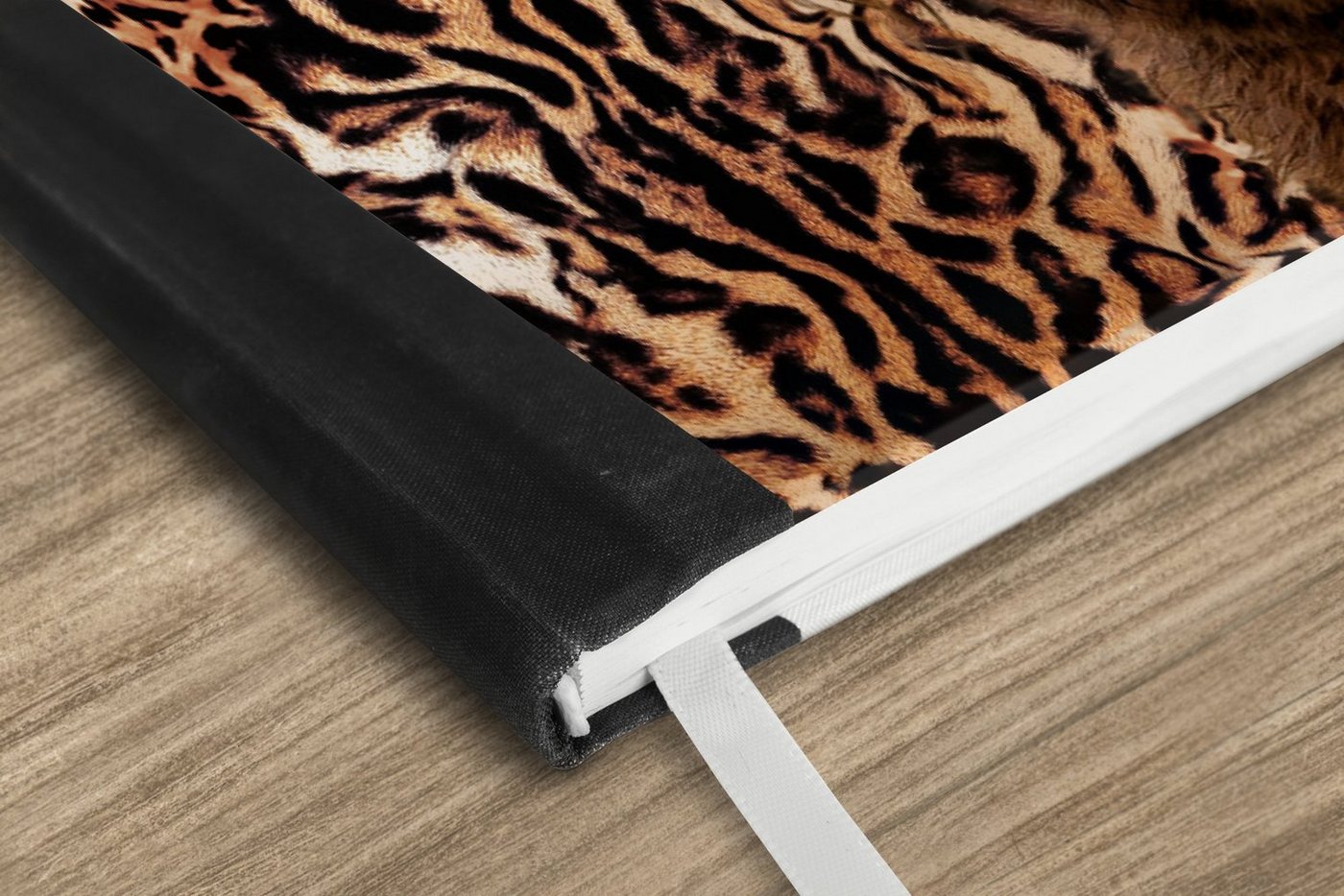 Thumbnail - MuchoWow Notizbuch Panther Druck - Schottischer Highlander - Tiere, Notebook, Notizblock a5, Tagebuch, Journal Liniert