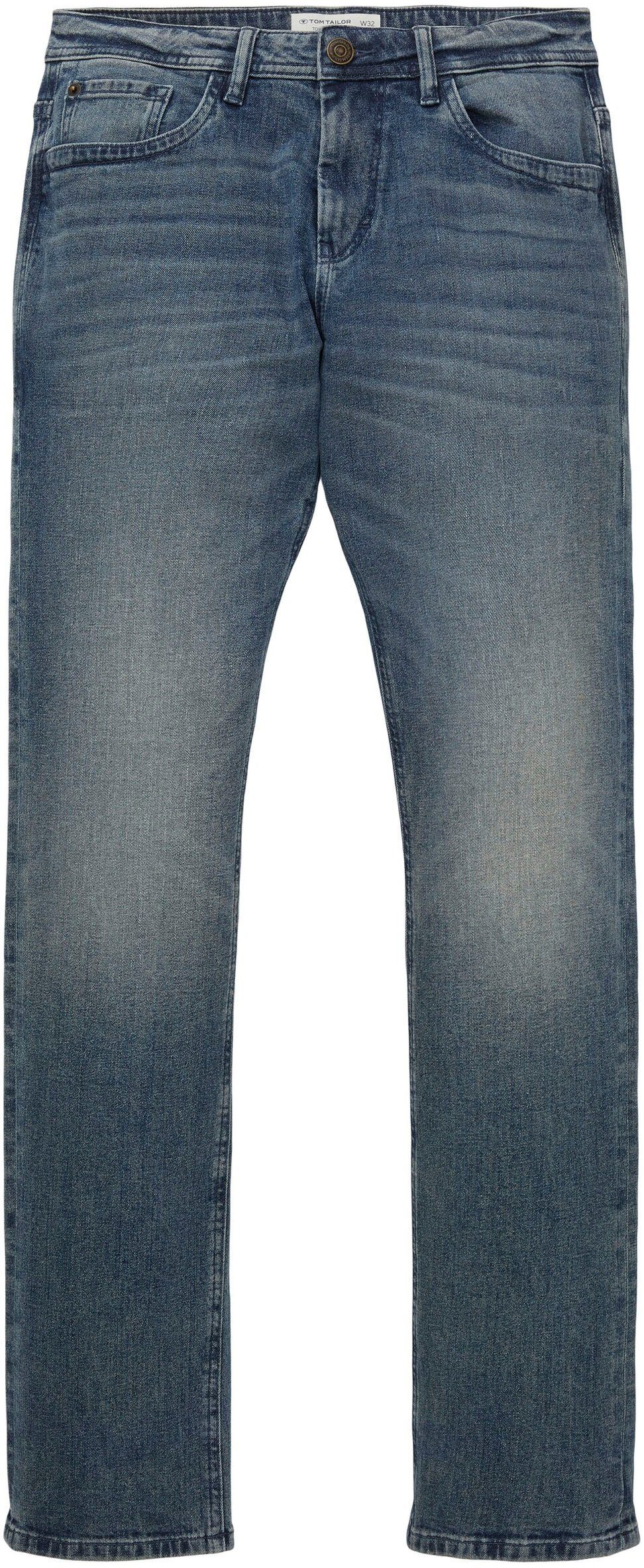authentischen Used-Look JOSH Regular-fit-Jeans im TOM TAILOR