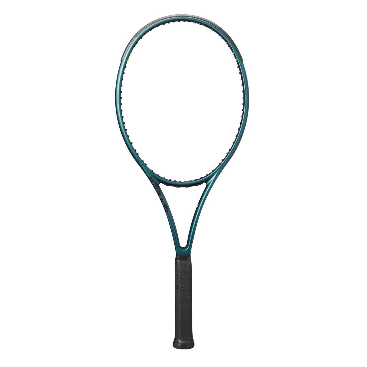 Wilson Tennisschläger Blade 100L v9 100in/285g/Allround 2024 emeraldgrün - unbesaitet