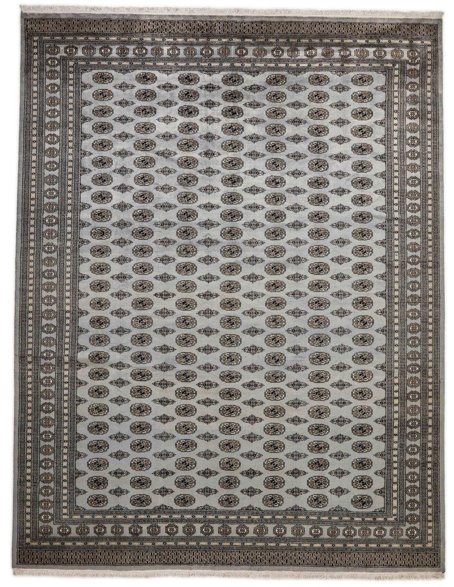Orientteppich Pakistan Buchara 2ply 302x395 Handgeknüpfter Orientteppich, Nain Trading, rechteckig, Höhe: 8 mm
