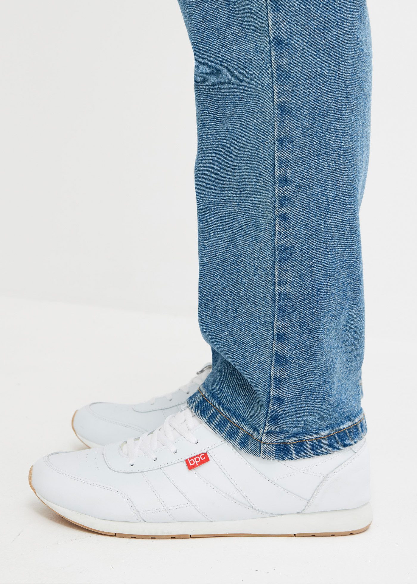 bonprix Gerade Jeans klassische Passform, aus Baumwolle mit Elasthan