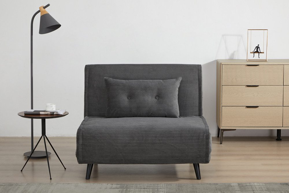 riess-ambiente Relaxsessel SMART MULTIFUNCTION 100cm grau günstig online kaufen