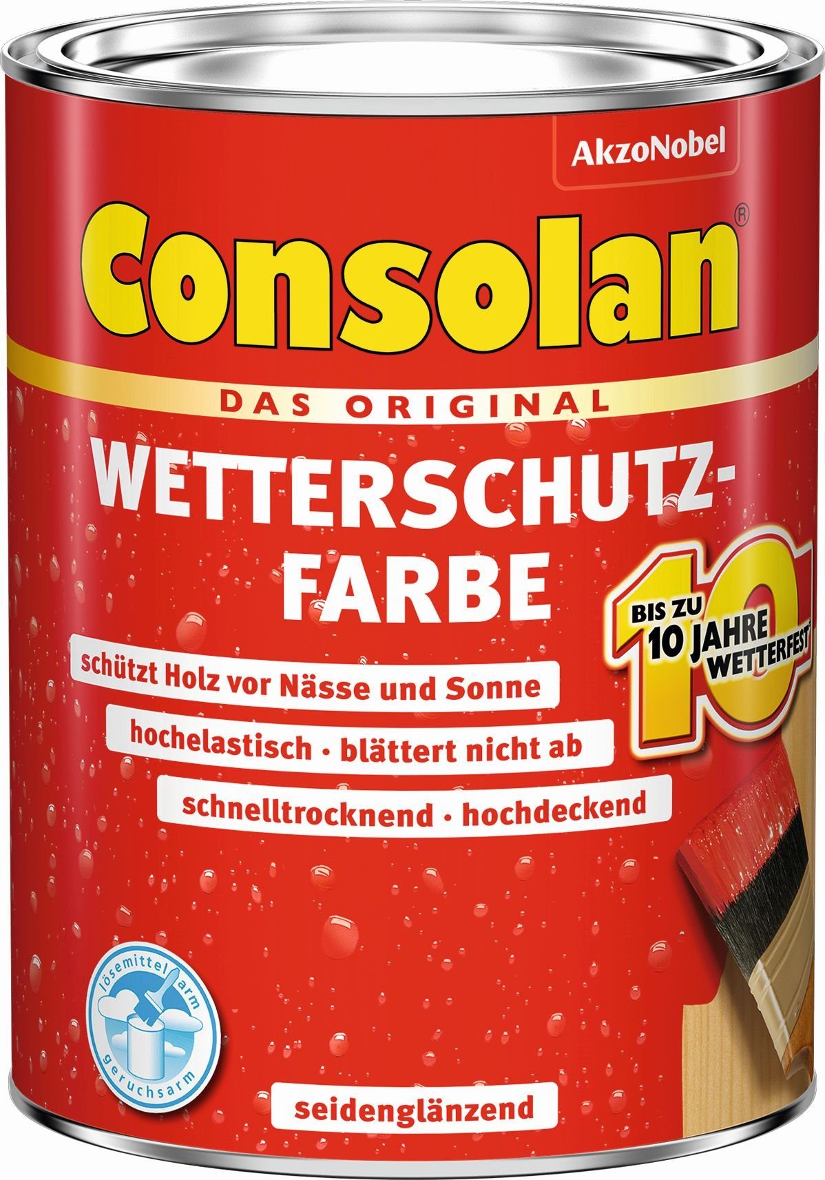 Wetterschutzfarbe Consolan Wetterschutzfarbe 2,5 l