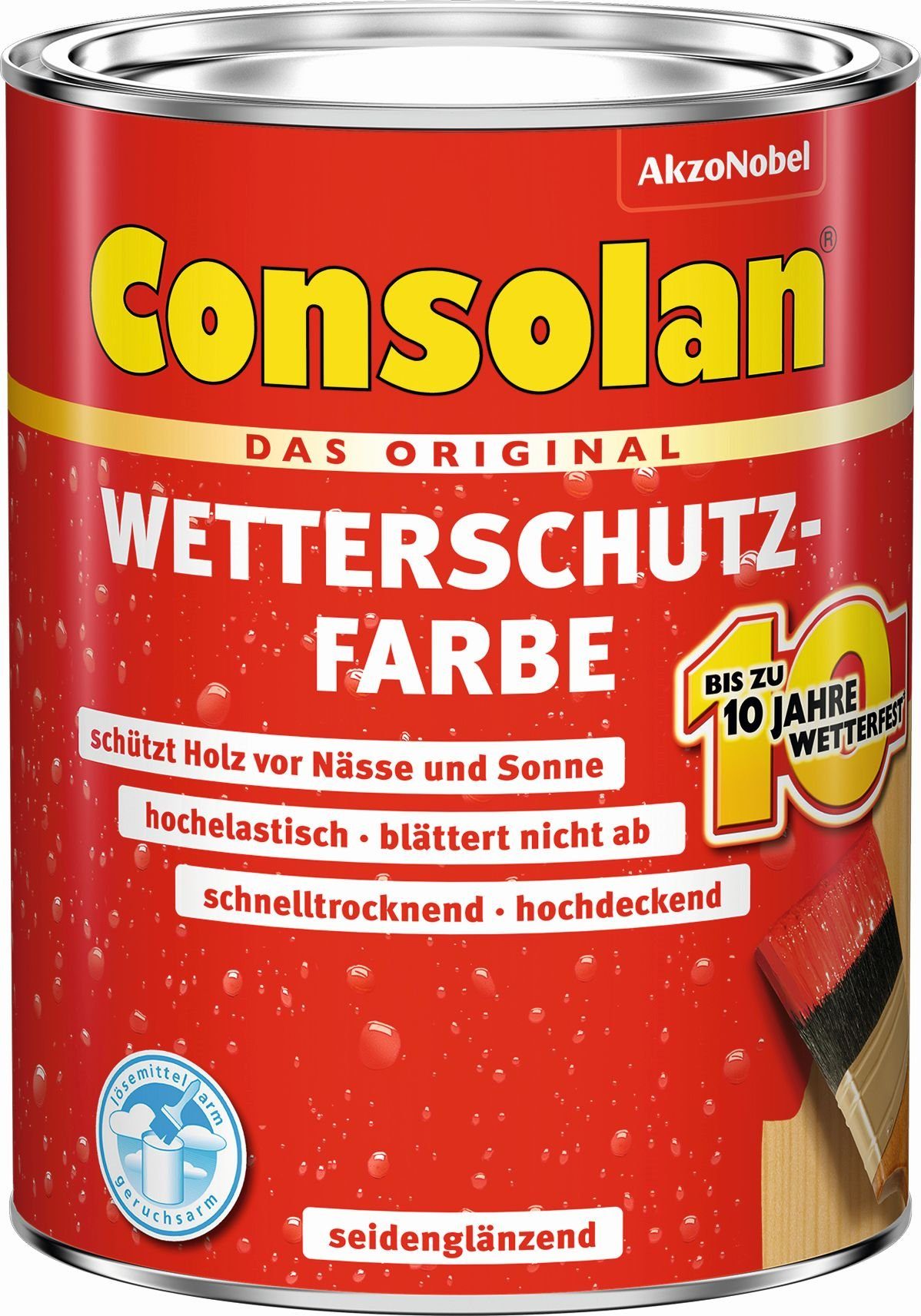 Consolan  Wetterschutzfarbe Consolan Wetterschutzfarbe 2,5 l