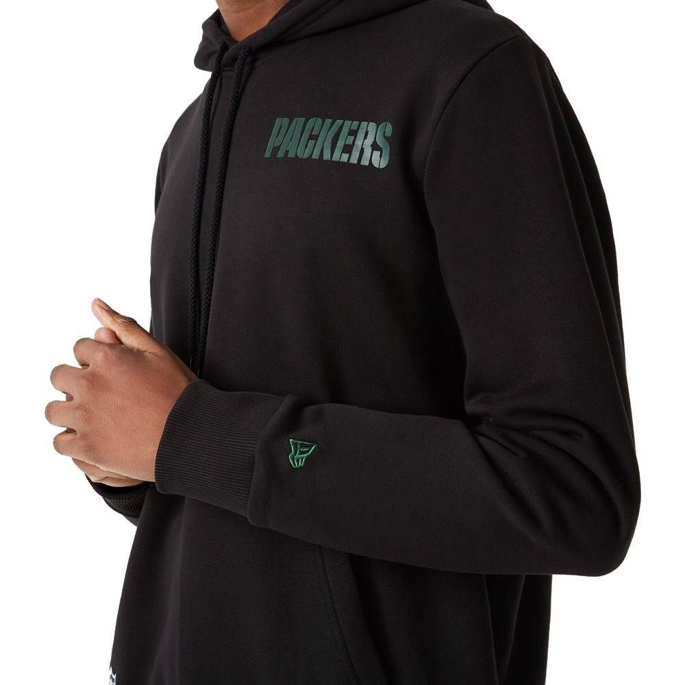 New Era Hoodie Hoodie New Era Outline Logo Grepac (1-tlg) Kängurutasche