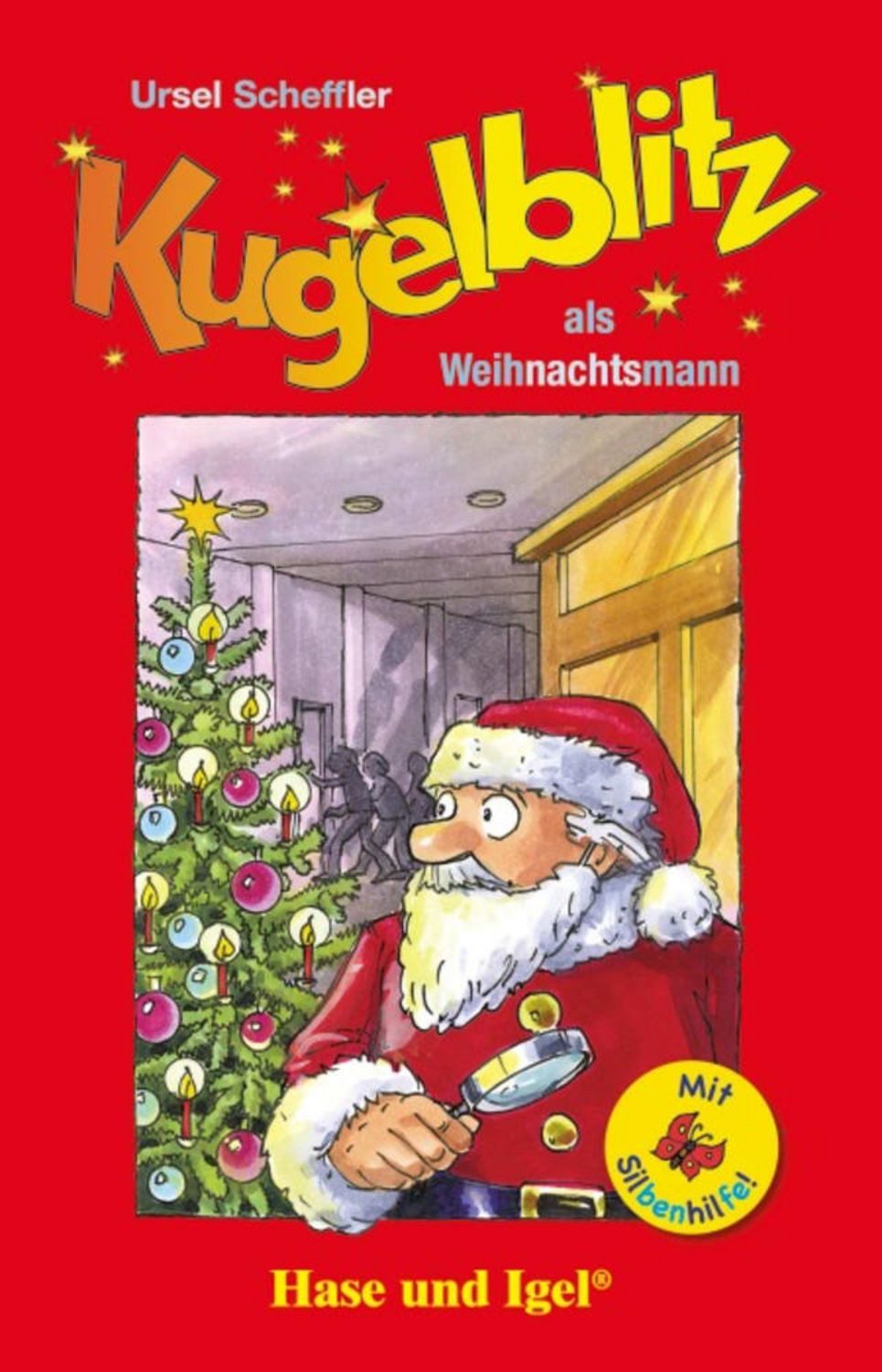 Kugelblitz als Weihnachtsmann / Silbenhilfe / Ursel Scheffler