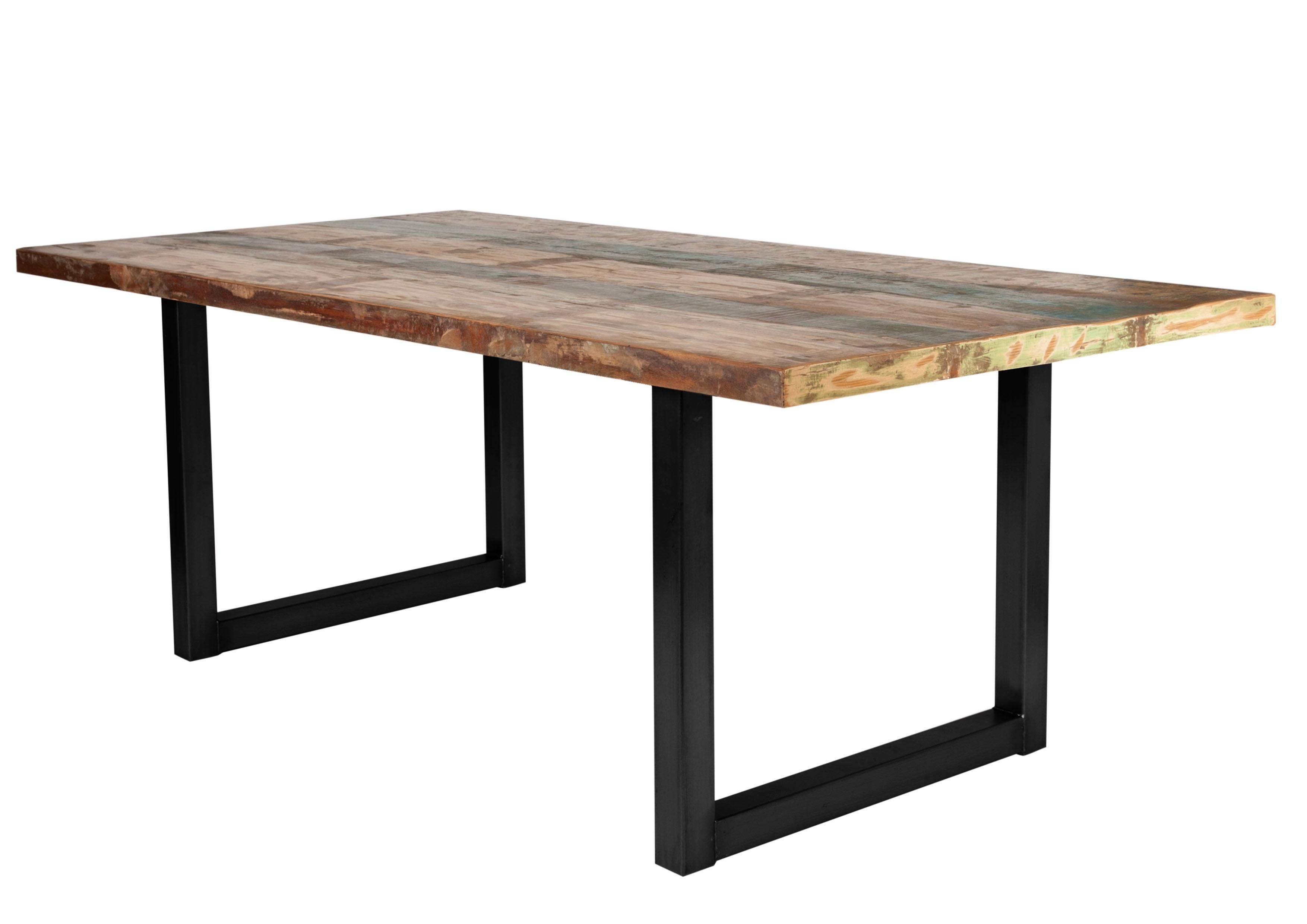 SIT Esstisch »Tops«, aus recyceltem Altholz und Metall ...