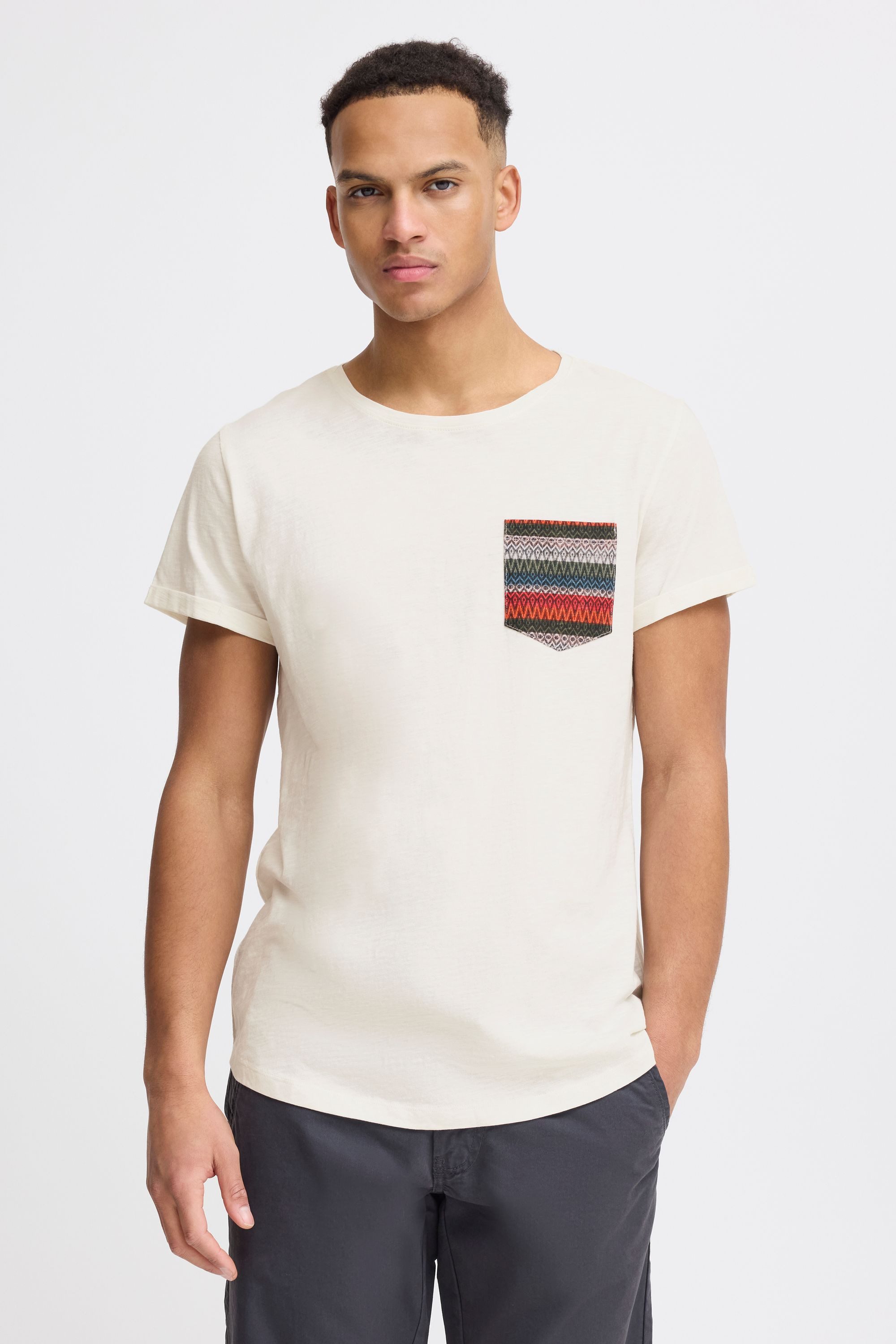 Blend T-Shirt BHElandro Klassisches T-Shirt mit Rundhalsausschnitt günstig online kaufen