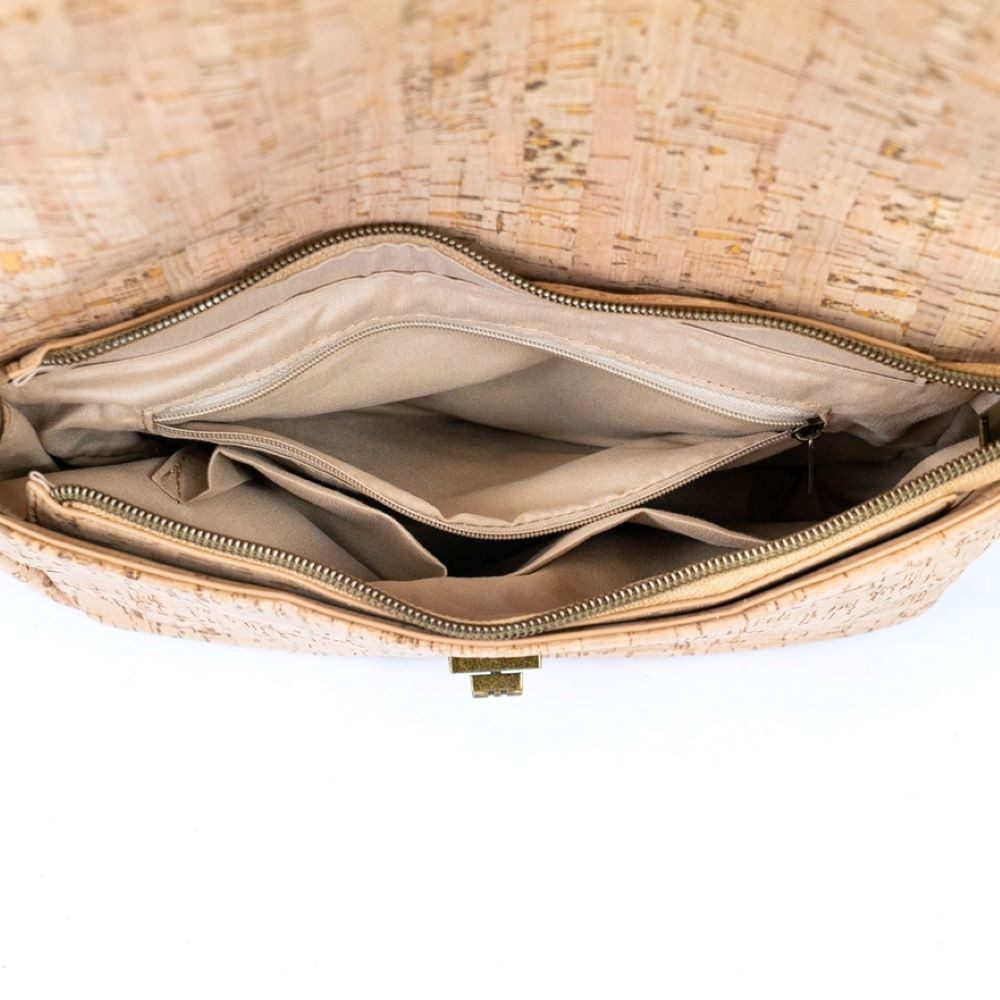 Goodman Design Schultertasche Elegante Umhängetasche aus Kork – stilvoll und einzigartig, Langlebig und robust trotz des leichten Gewichts