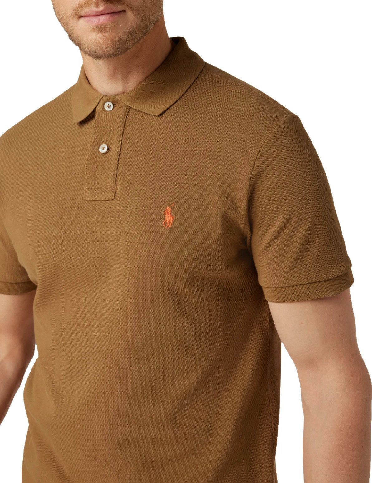 Polo Ralph Lauren Poloshirt Herren Hemd Baumwoll-Piqué Classic Comfort Fit Größere Passform Sofortige Authentifizierung über das Ralph Lauren-System möglich