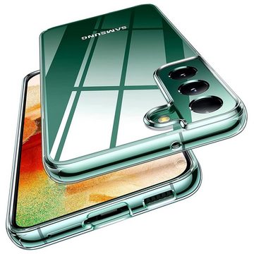 CoolGadget Handyhülle Transparent Ultra Slim Case für Samsung Galaxy S22+ 6,6 Zoll, Silikon Hülle Dünne Schutzhülle für Samsung S22 Plus 5G Hülle