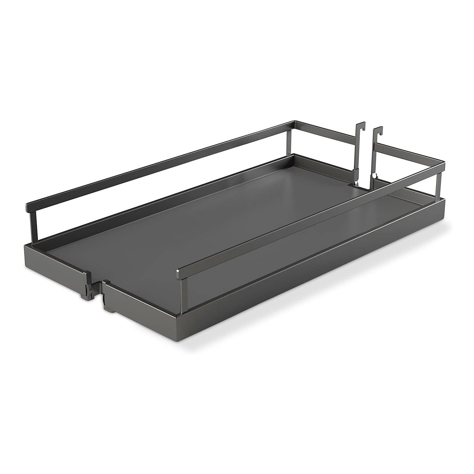 Kesseböhmer Auszugsboden Einhängetablar ARENA Style anthrazit für DISPENSA-X, JUNIOR, für Schrankbreite 300 mm, 250 x 462 x 106 mm