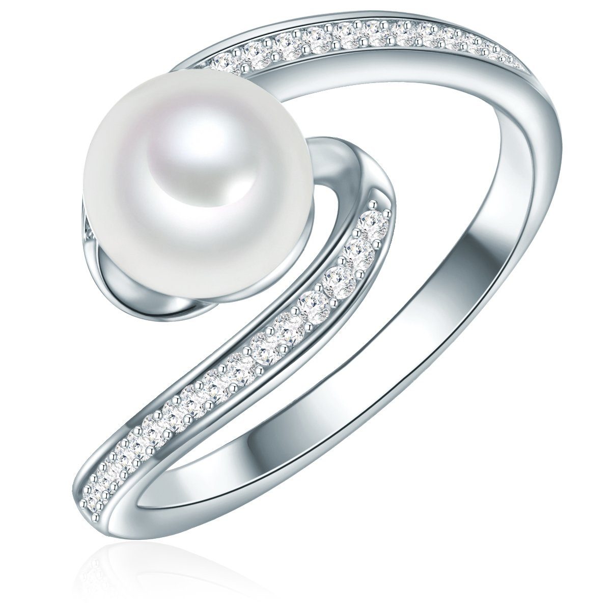 Pearls Fingerring Valero aus Sterling Silber silber,
