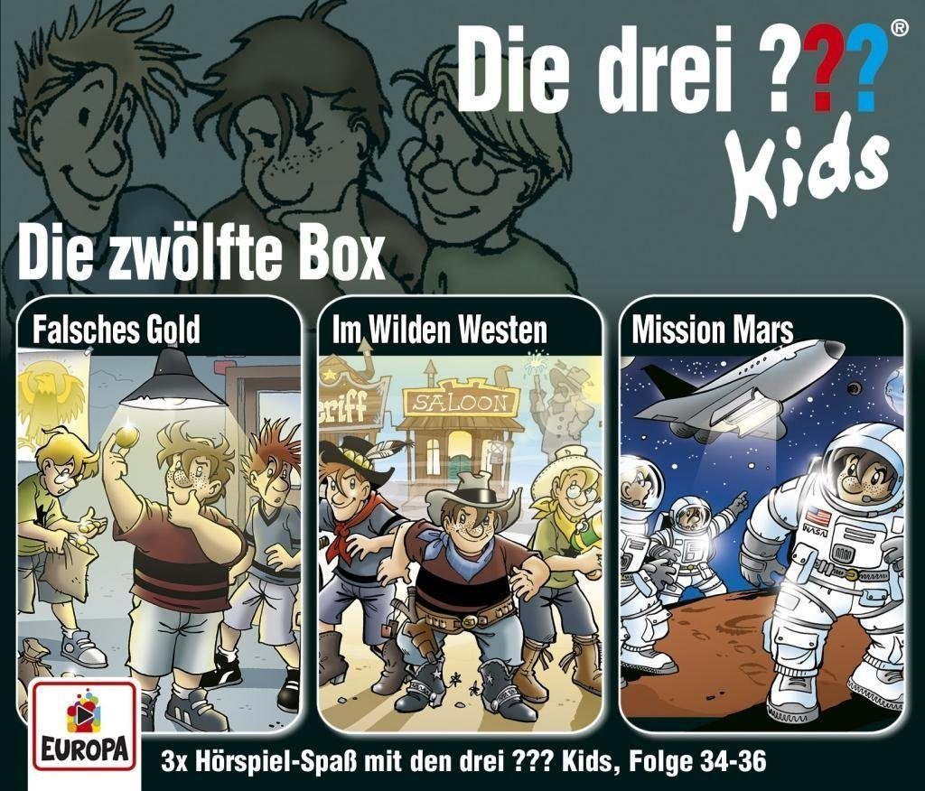United Soft Media Hörspiel-CD Die drei ??? Kids, 3er Box. Box.12, 3 Audio-CDs