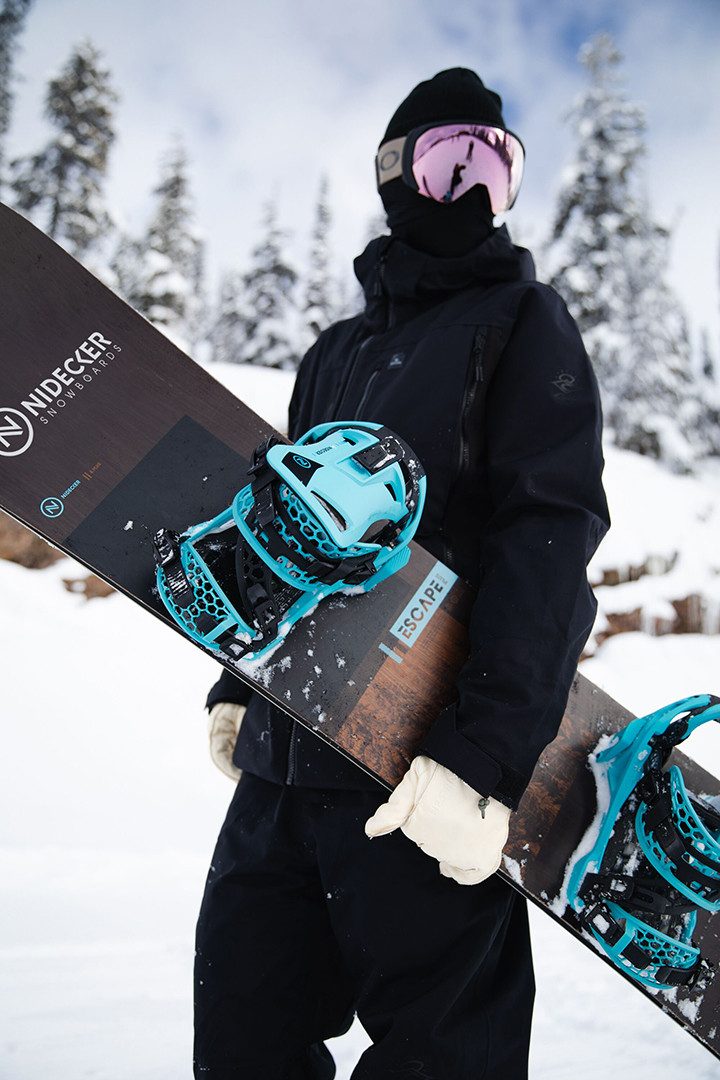 Nidecker Snowboardbindung NIDECKER SUPERMATIC Bindung escape cyan