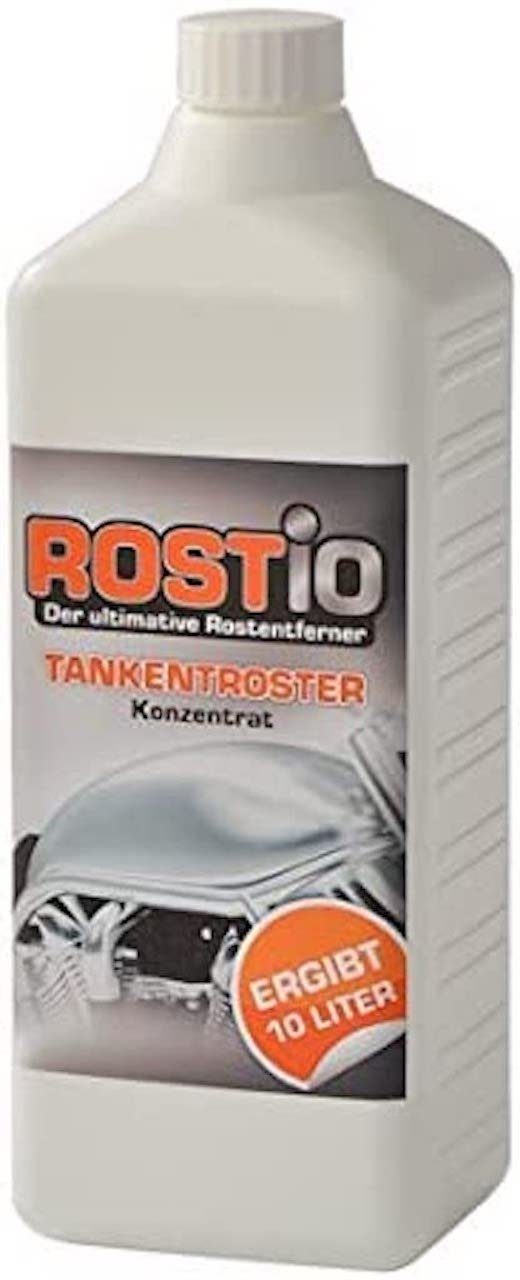 Rostio Tankentroster - 1 Liter Tankentroster-Konzentrat Tankentrostung Rostentferner (Originalflasche 1l)