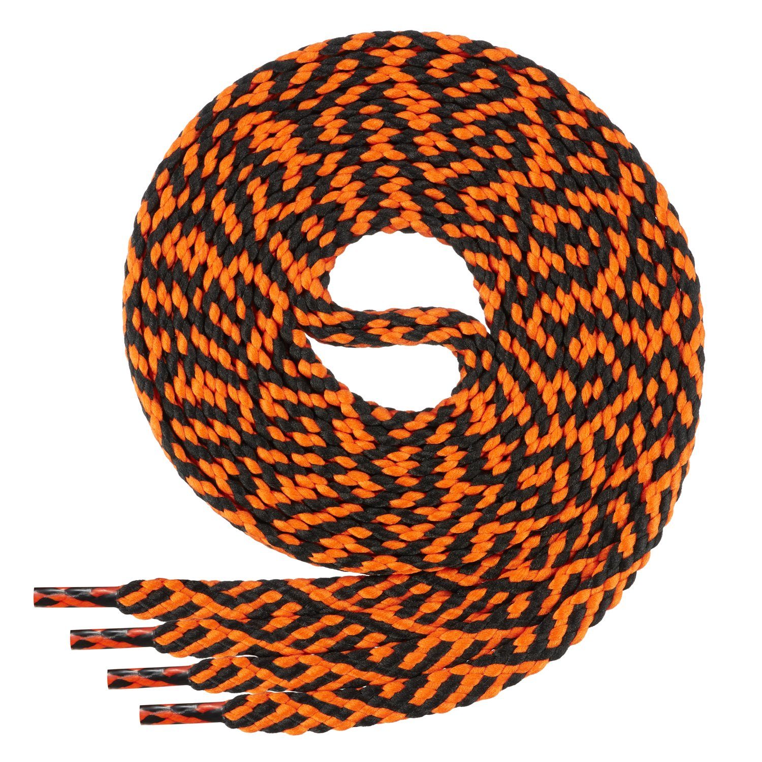 Di Ficchiano Schnürsenkel flache SCHNÜRSENKEL 7mm breit für Sneaker und Sportschuhe - sehr reißf