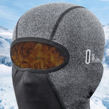 XDeer Sturmhaube Sturmhaube Winter Motorrad Fahren Balaclava Gesichtshaube Skimaske für Outdoorsports Herren Damen Herbst Winter