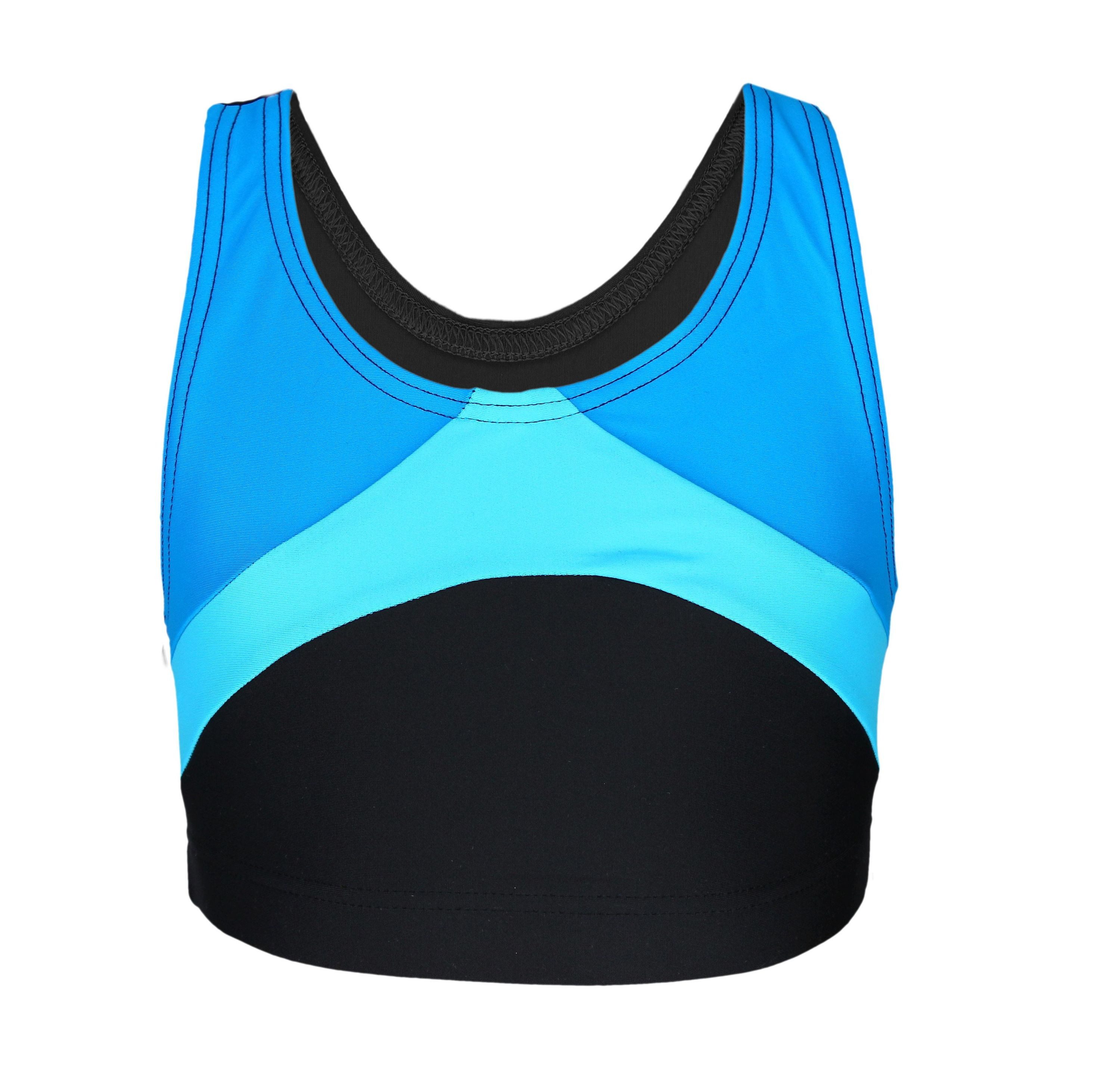 Aquarti Bustier-Bikini Aquarti Mädchen Sport Bikini Racerback Bustier & Bikinislip