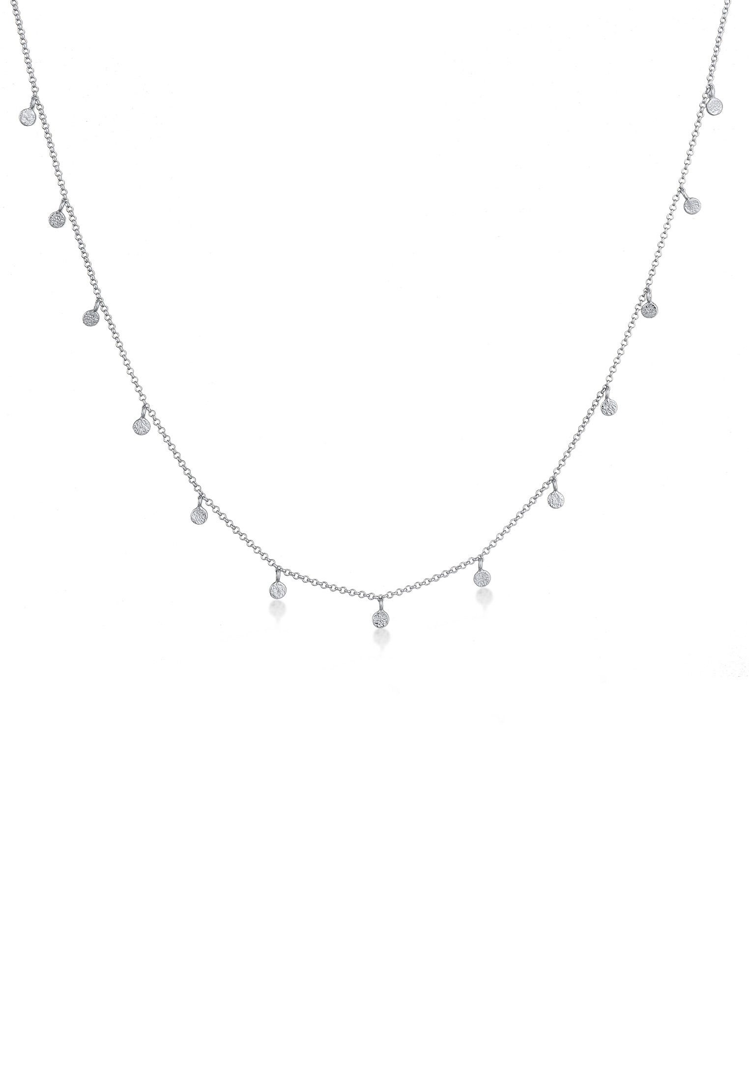 Elli Kette mit Anhänger Plättchen Coin günstig online kaufen