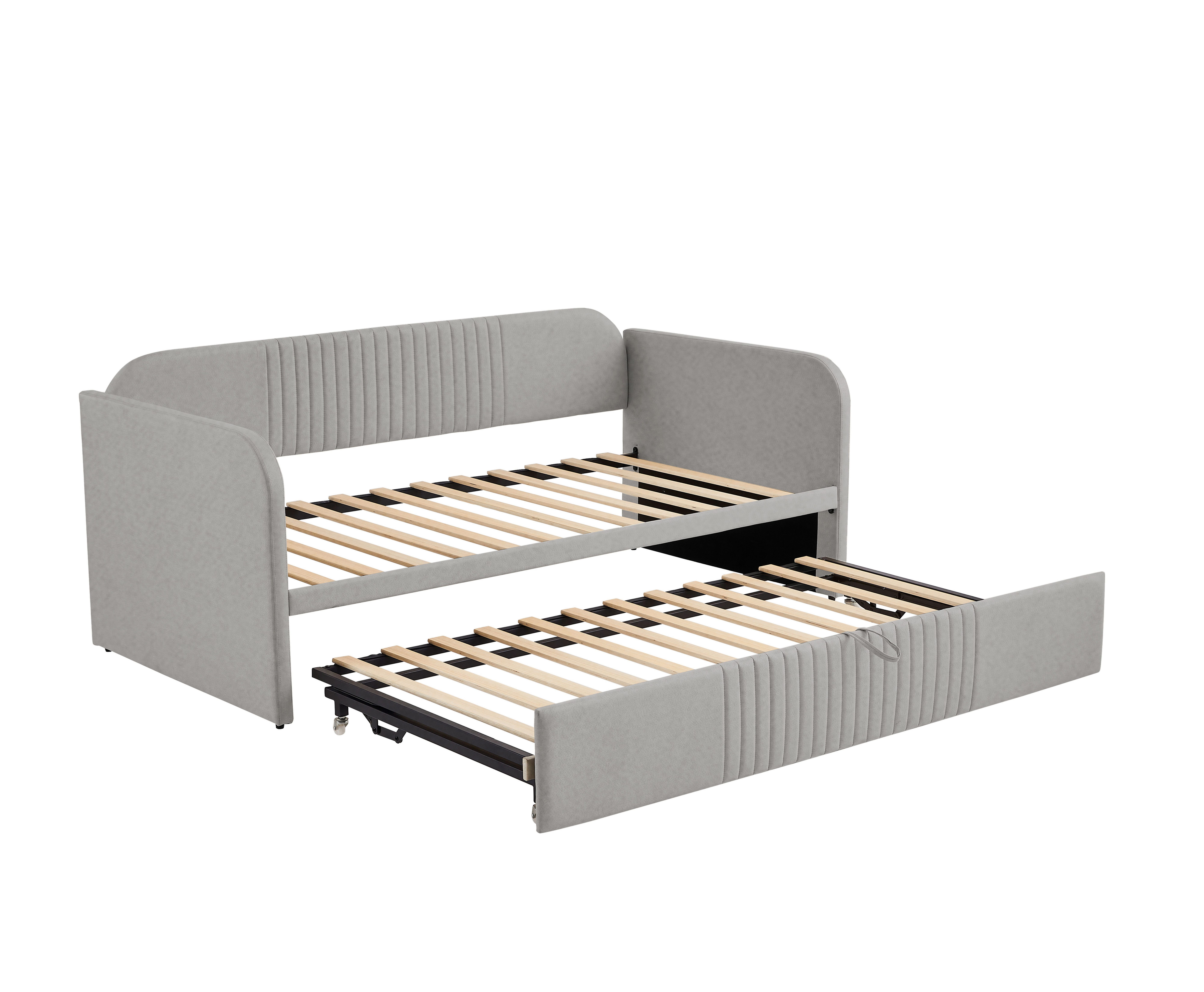 BlingBin Ausziehbett Polsterbett Ausziehbares Schlafsofa 90/180*190 günstig online kaufen