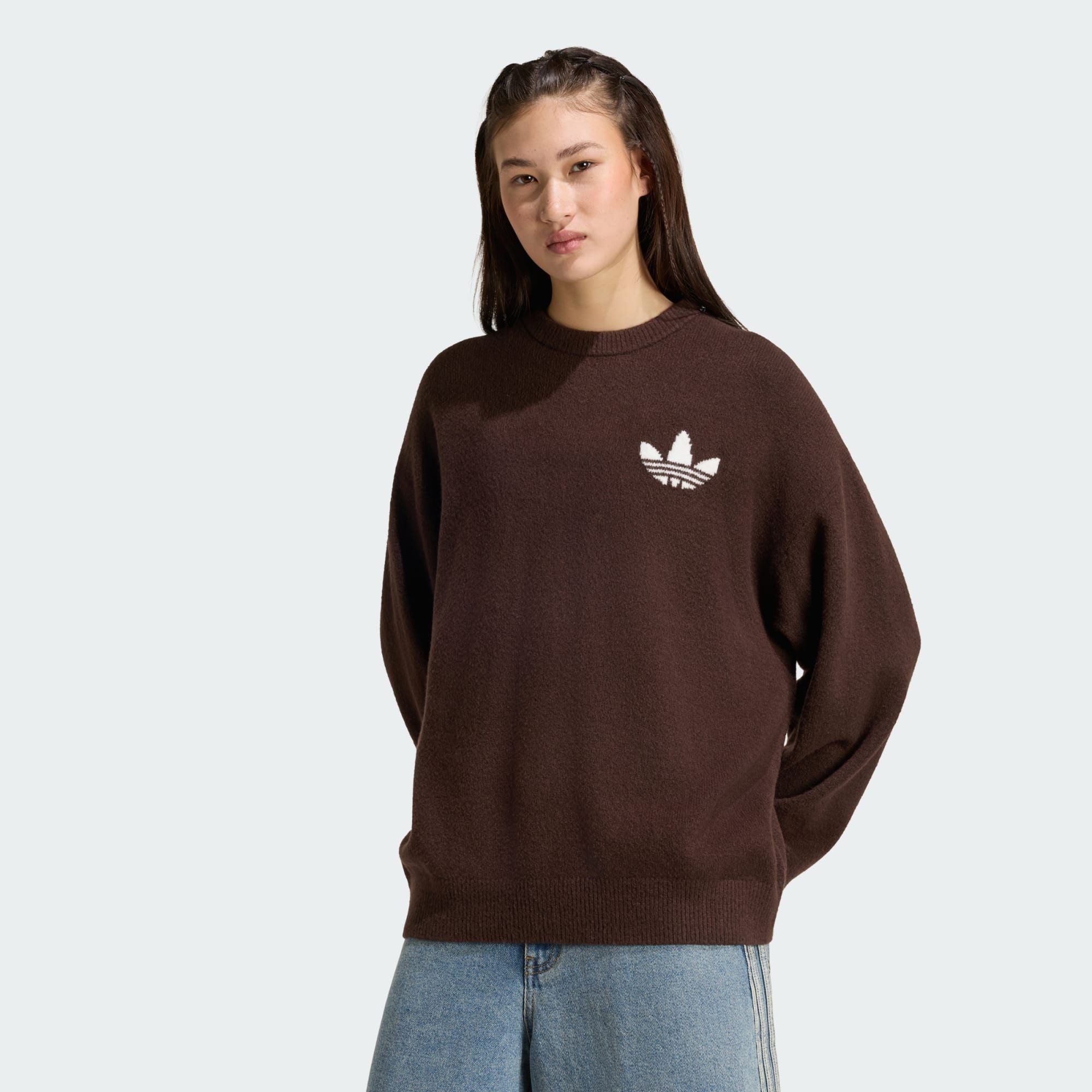 adidas Originals Sweatshirt ADIDAS ORIGINALS ATHL DEPT STRICKPULLOVER (1-tlg)