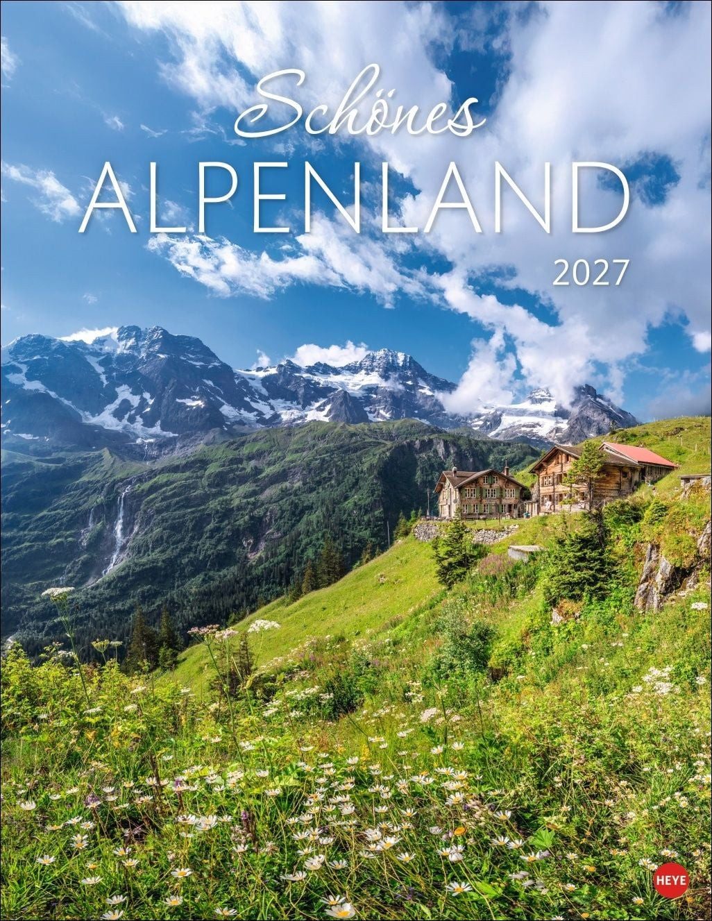 HEYE Wandkalender Schönes Alpenland Posterkalender 2027