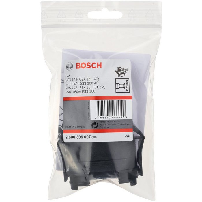 Bosch Professional Staubsaugerbeutel Adapter für Staubbeutel 1 St. für Exzenter- Schwing- und Multischleifer