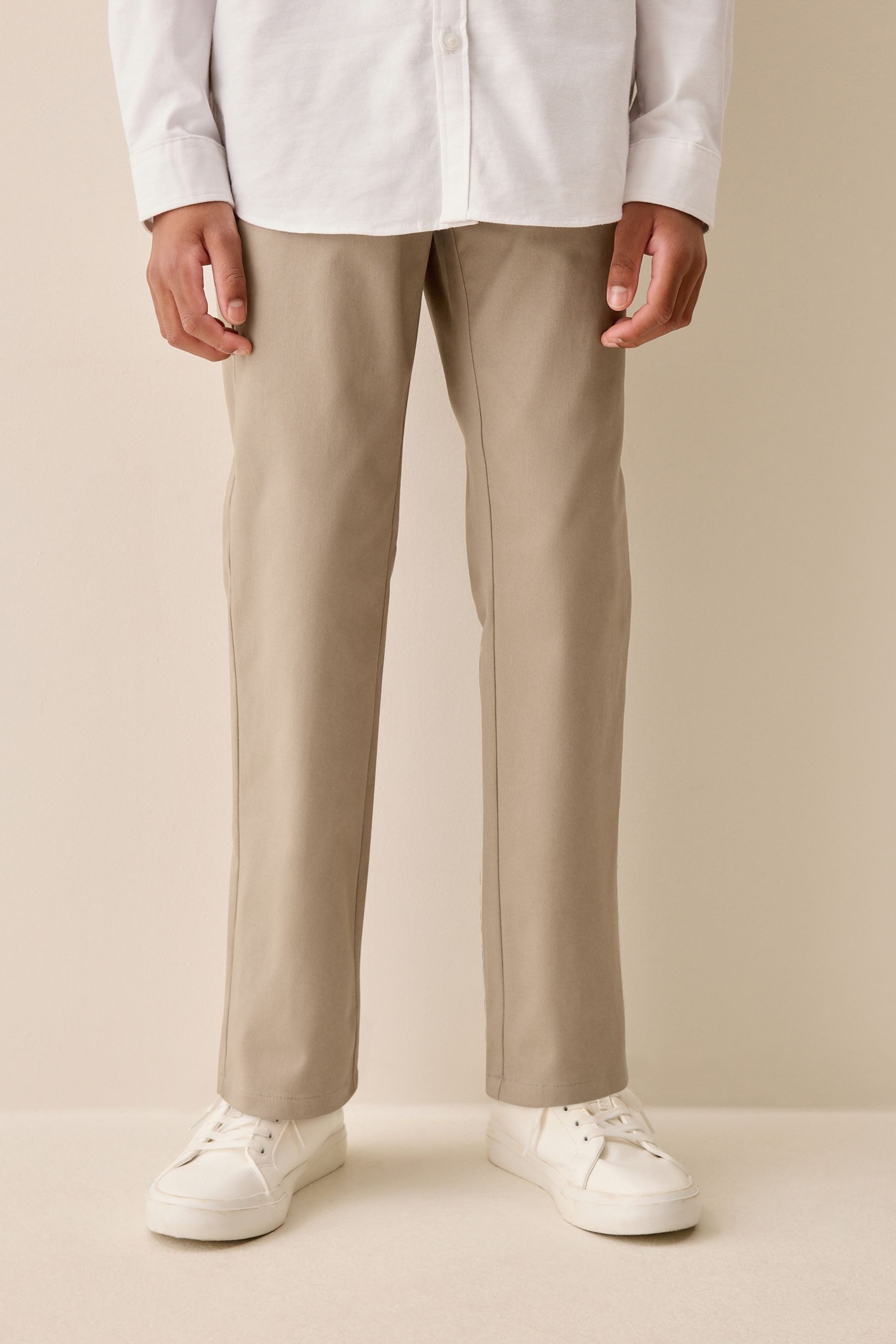 Next Chinohose Regular Fit Premium-Chinohose (1-tlg)