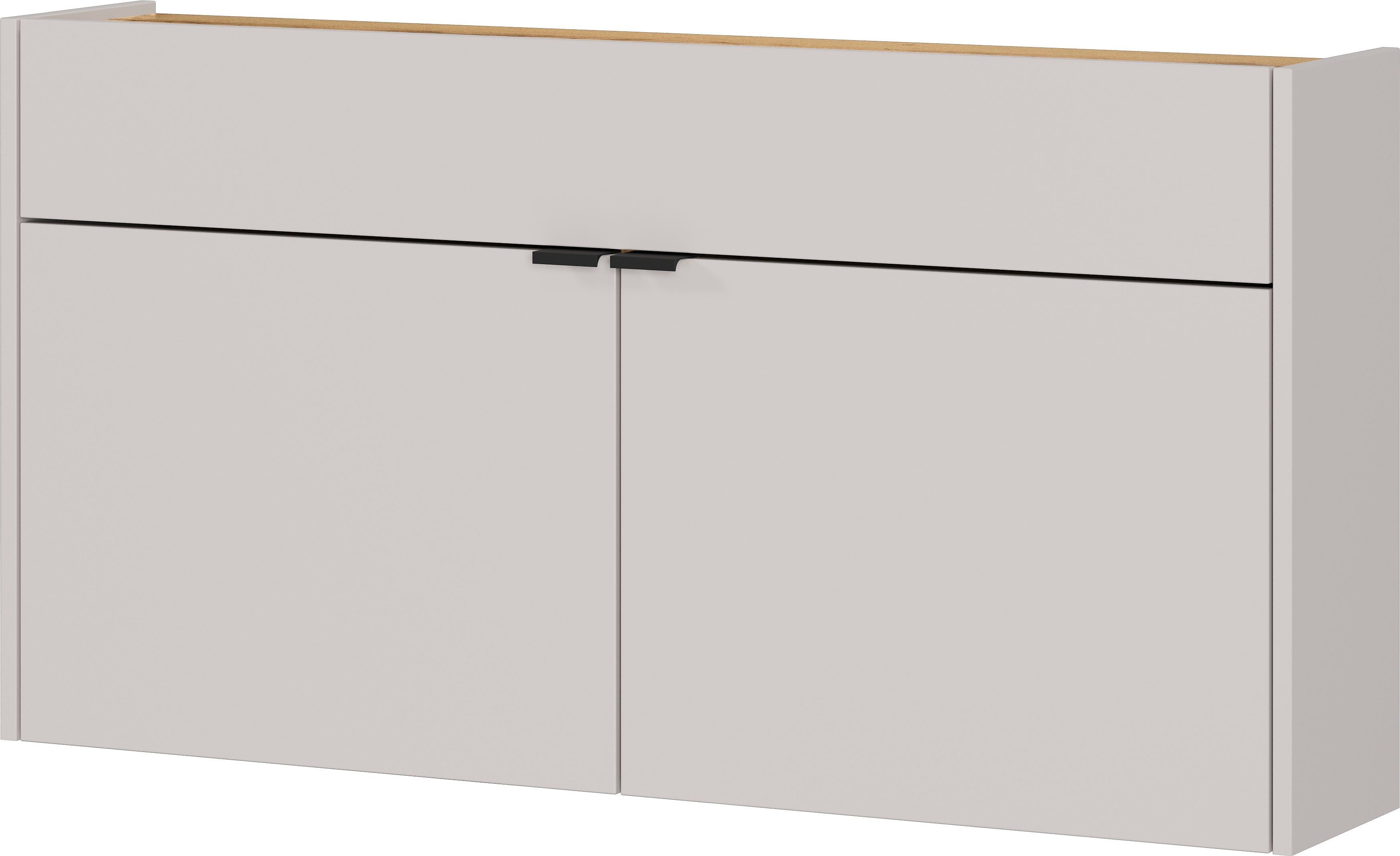 GERMANIA Schuhschrank Ameca (1-St) mit Schubl.,für schmale Flure,Tiefe: 22cm,Soft-close,verstellb. Böden