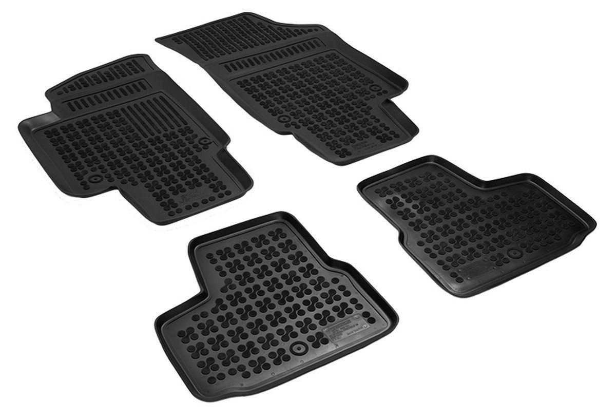 AZUGA Auto-Fußmatten Hohe Gummi-Fußmatten passend für Seat Mii/Skoda Citigo/VW  Up ab 2012 4, für VW,Seat,Skoda Up,Citigo,Mii 3-/5-türer | Automatten