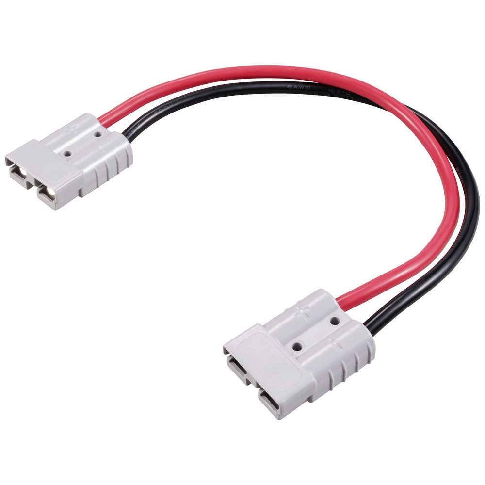 TRU COMPONENTS Rundstecker TRU COMPONENTS TC-12195676 Verlängerungskabel 8.36 mm² 50 A Kabelläng, TC-12195676