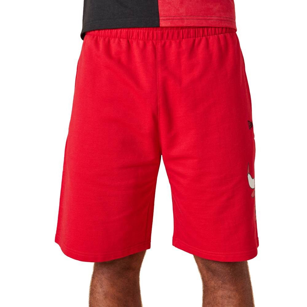New Era Trainingsshorts Short New Era Washed Pack Chicago Bulls Knielang