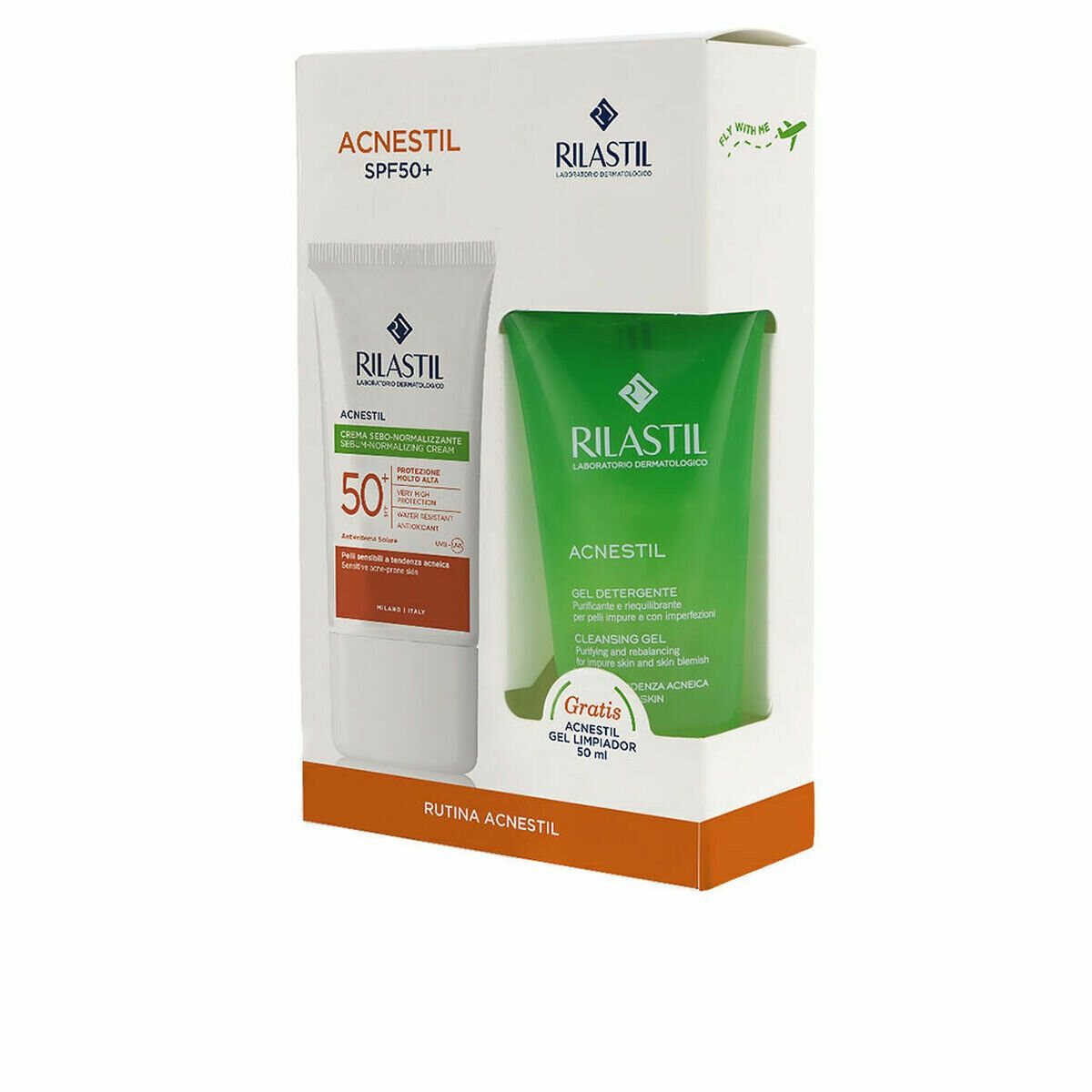 Rilastil Sonnenschutzpflege SUN SYSTEM ACNESTIL SPF50+
