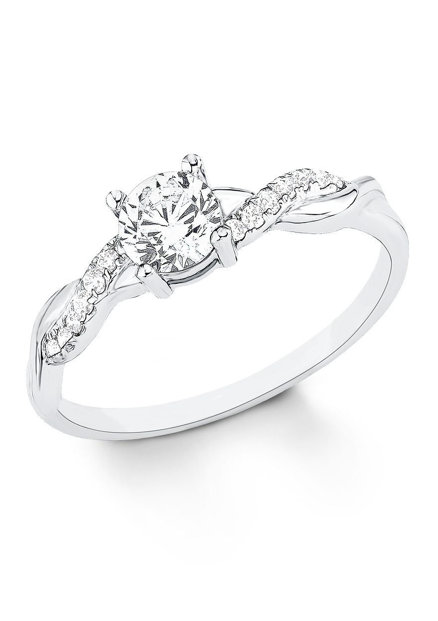 s.Oliver Silberring, mit Zirkonia (synth) günstig online kaufen