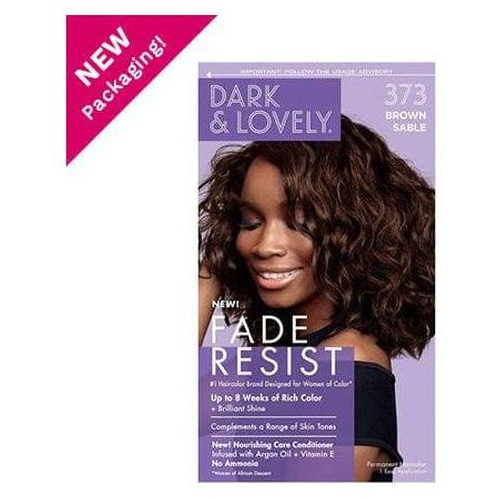 Haarmaske Dark and Lovely Soft Sheen-Brown Sable 373 Rich Conditioning Color