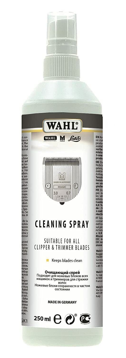 Wahl für Clipper & Aufsätze 4005-7052 Trimmer (250 ml) Reinigungsspray