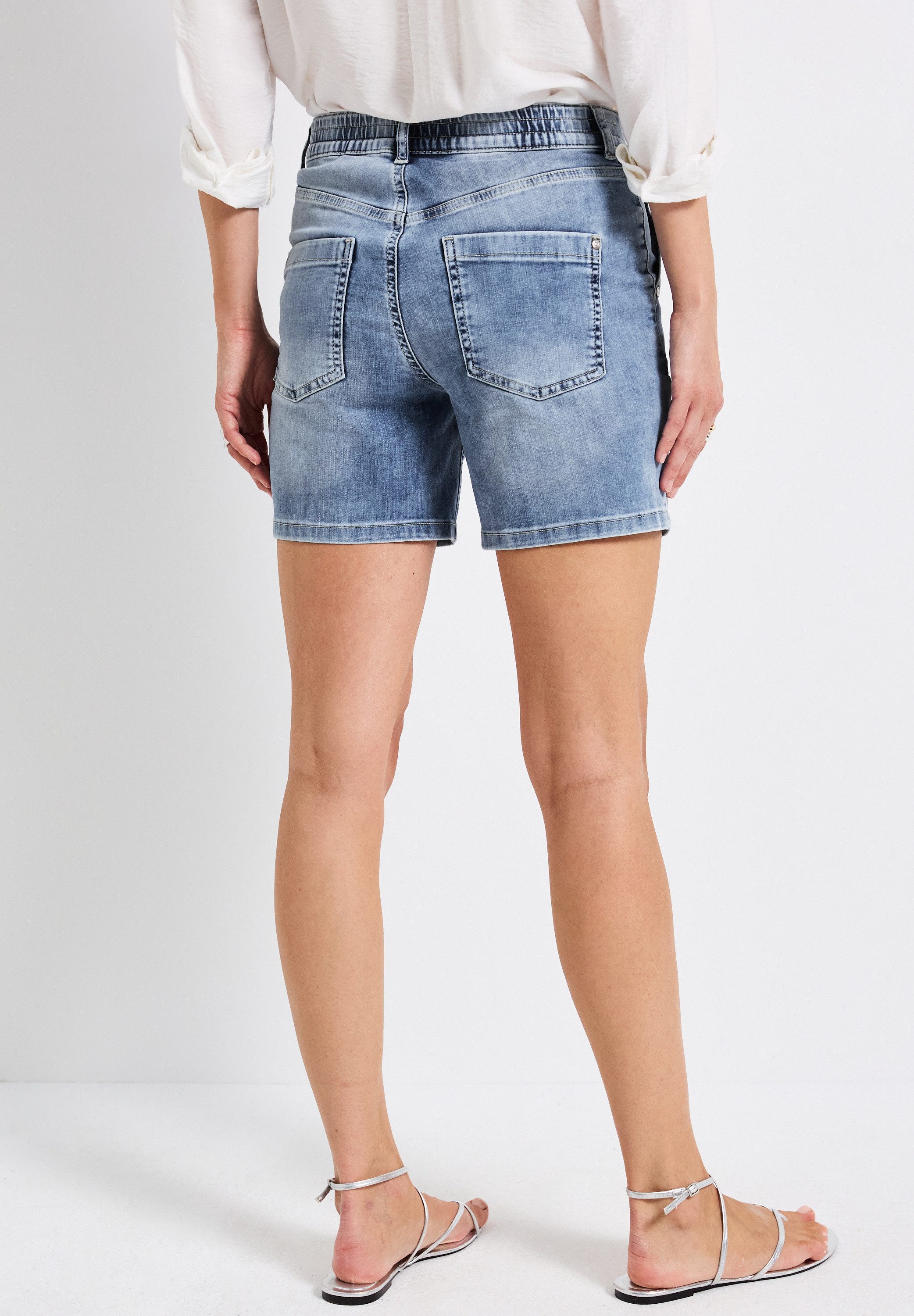 STREET ONE Slim-fit-Jeans aus Baumwolle mit günstig online kaufen