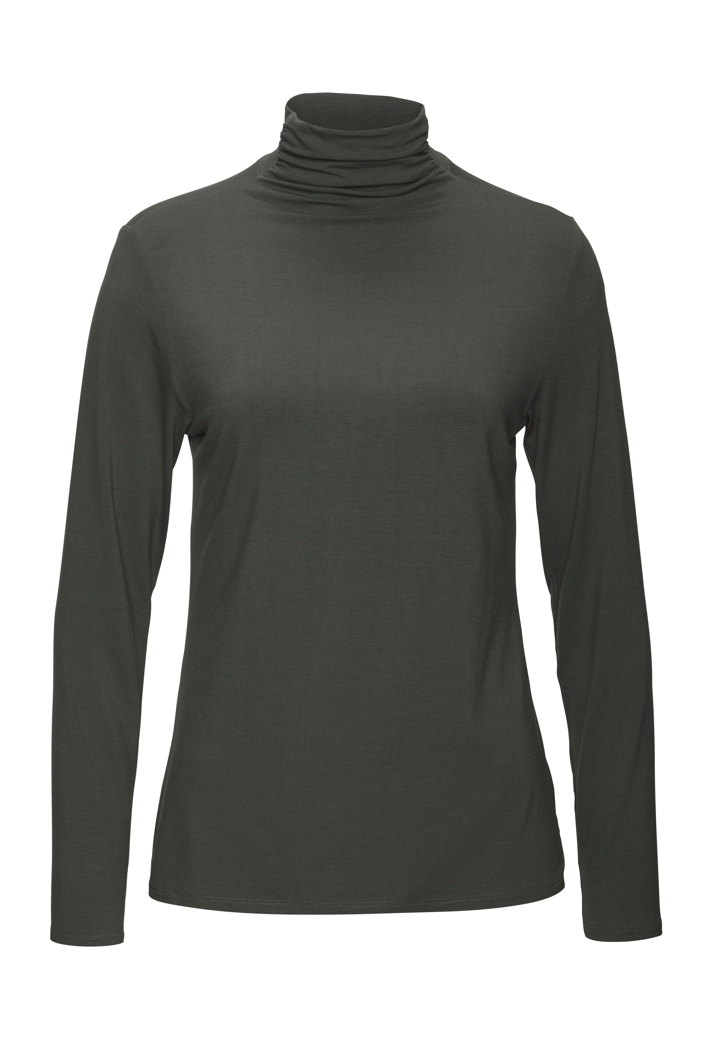 LASCANA Stehkragenshirt aus weichem Viskose-Stretch (2er-Pack)