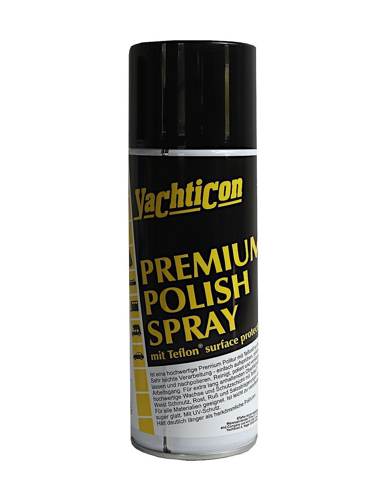 YACHTICON A. Nagel GmbH Premium Polish Spray mit Teflon Protector 400 ml Lackpolitur