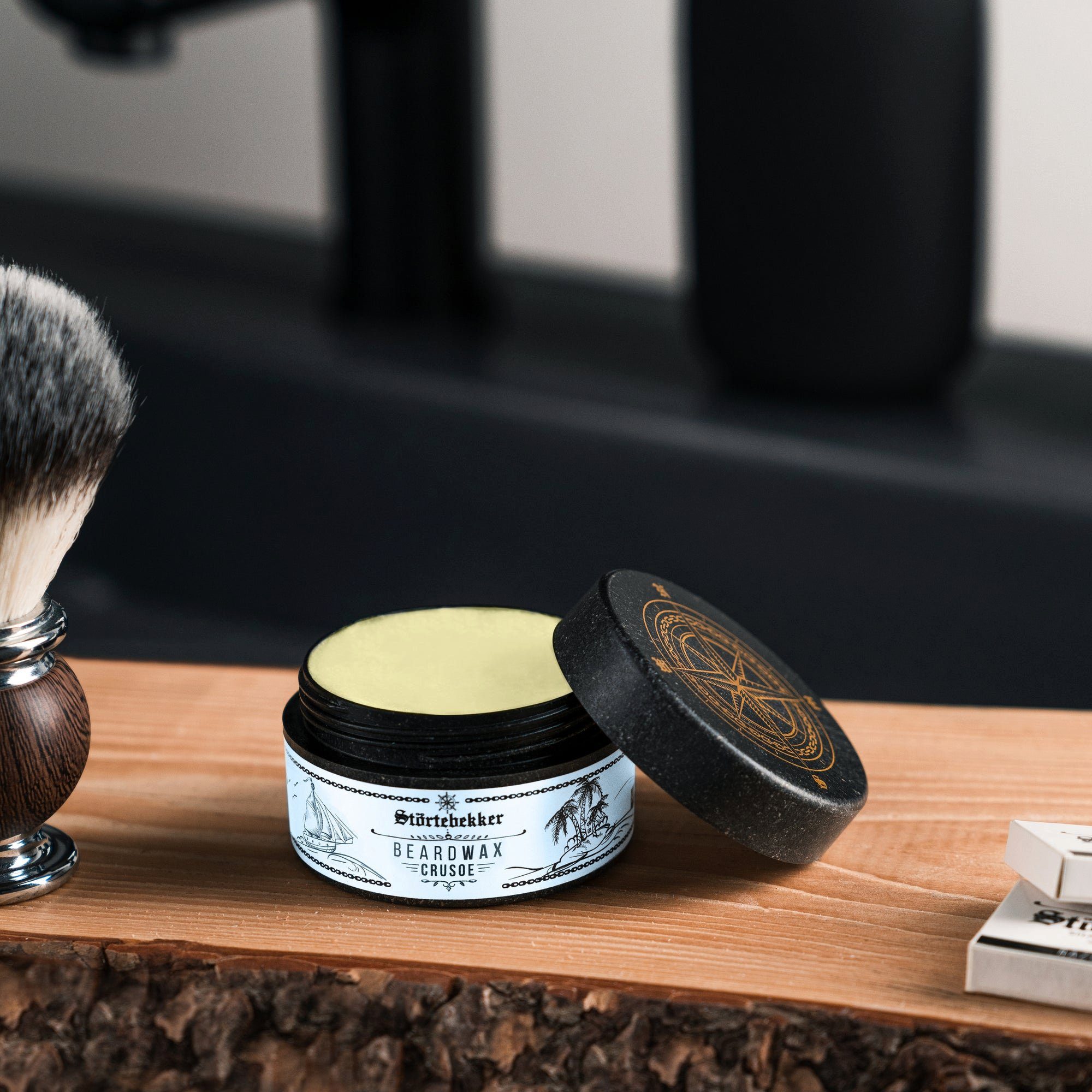 Störtebekker Bartwachs pflegend, bringt den Bart in Form (50 ml), Bartstyling, Bartpflege, Bartwachs