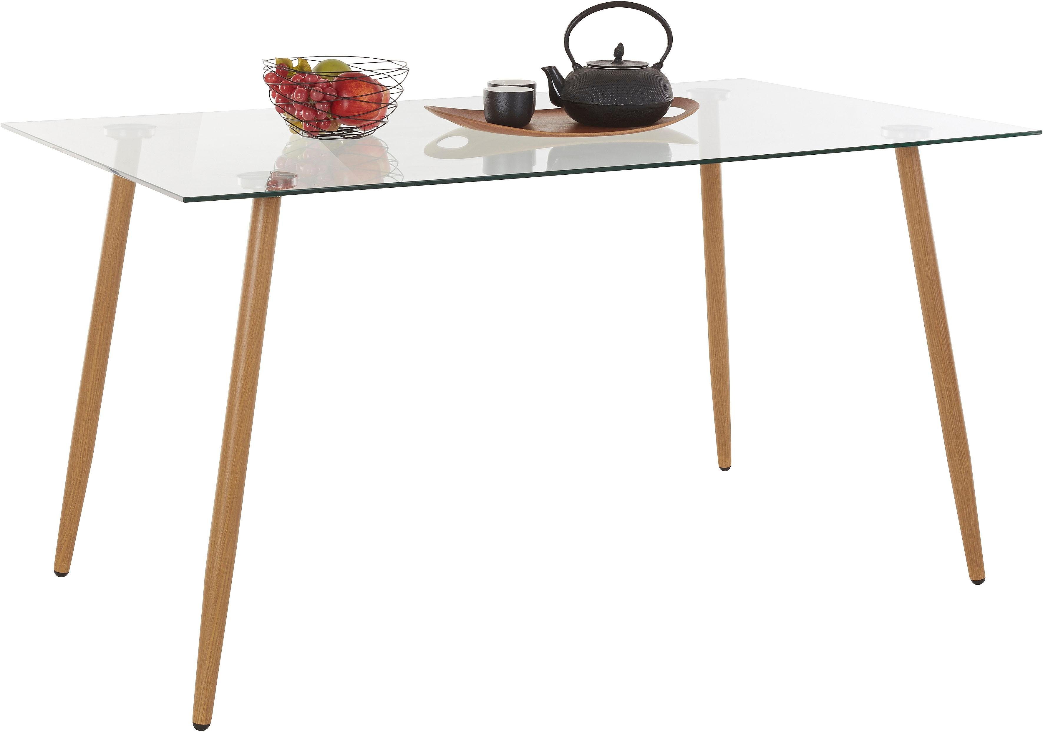 OTTO home Glastisch Miller, Breite 140 cm