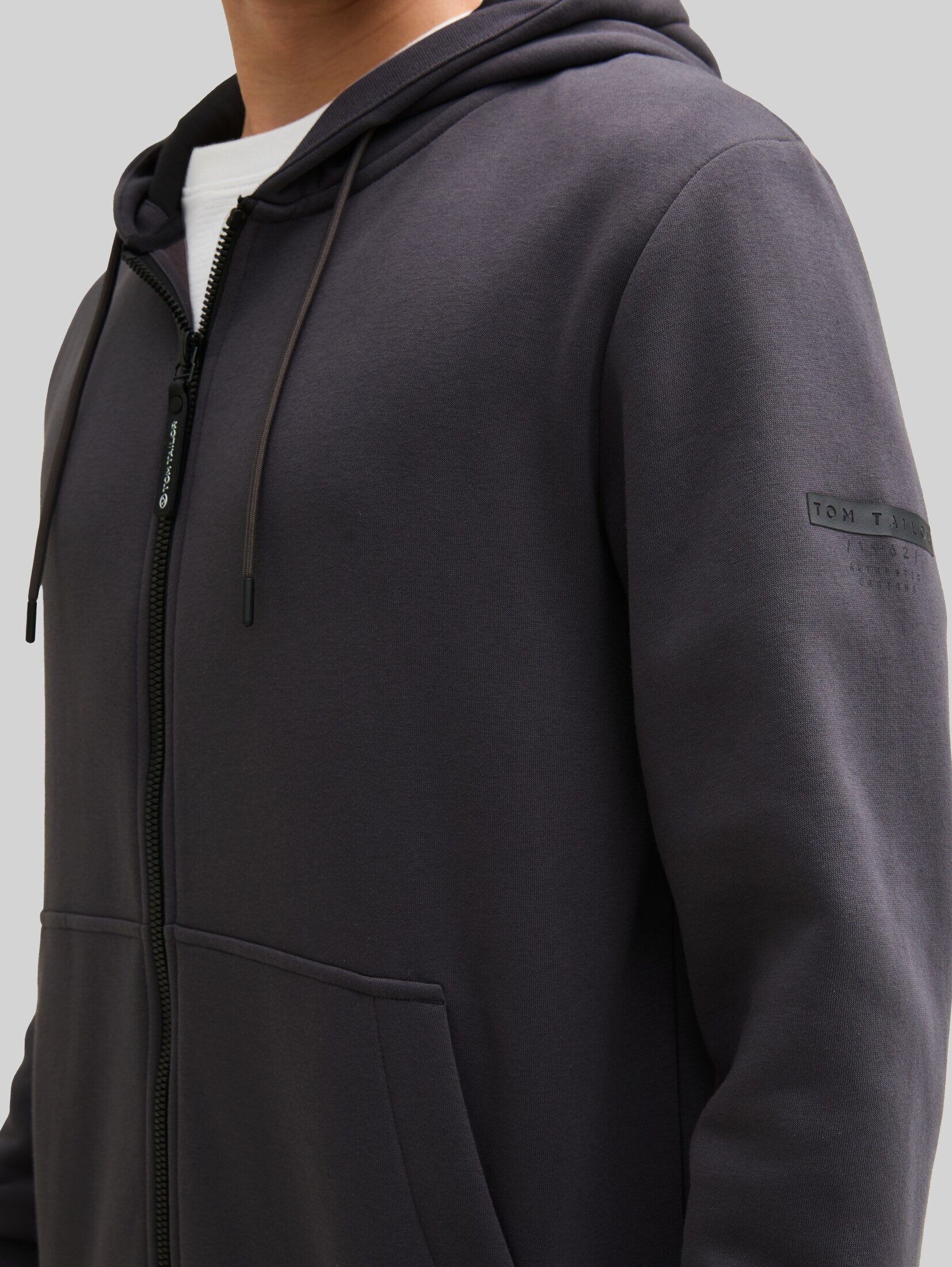 TOM TAILOR Sweatshirt Strick & Sweatshirts Basic Hoodie Sweatjacke