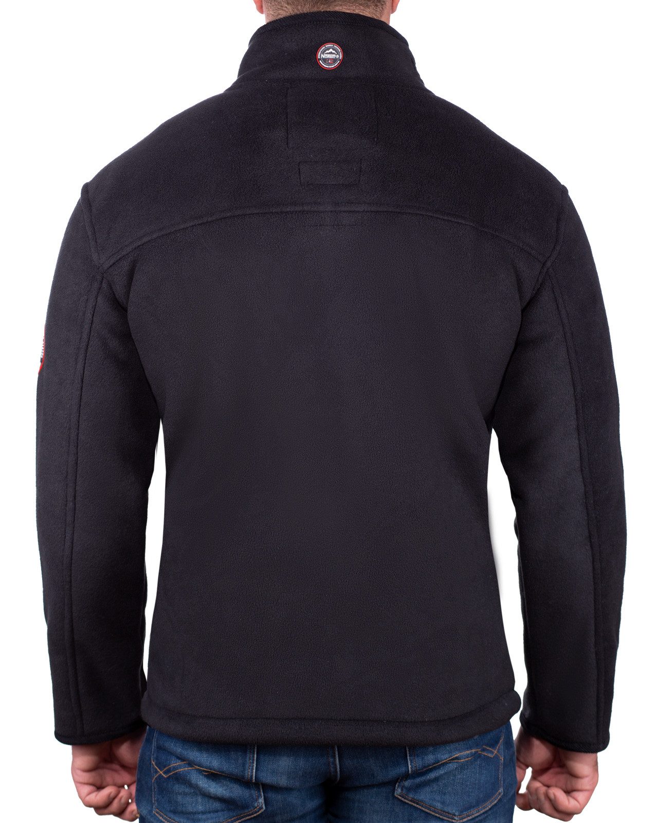 Geographical Norway Fleecejacke Herren Regular Fit Jacke baubolt Black XL m günstig online kaufen