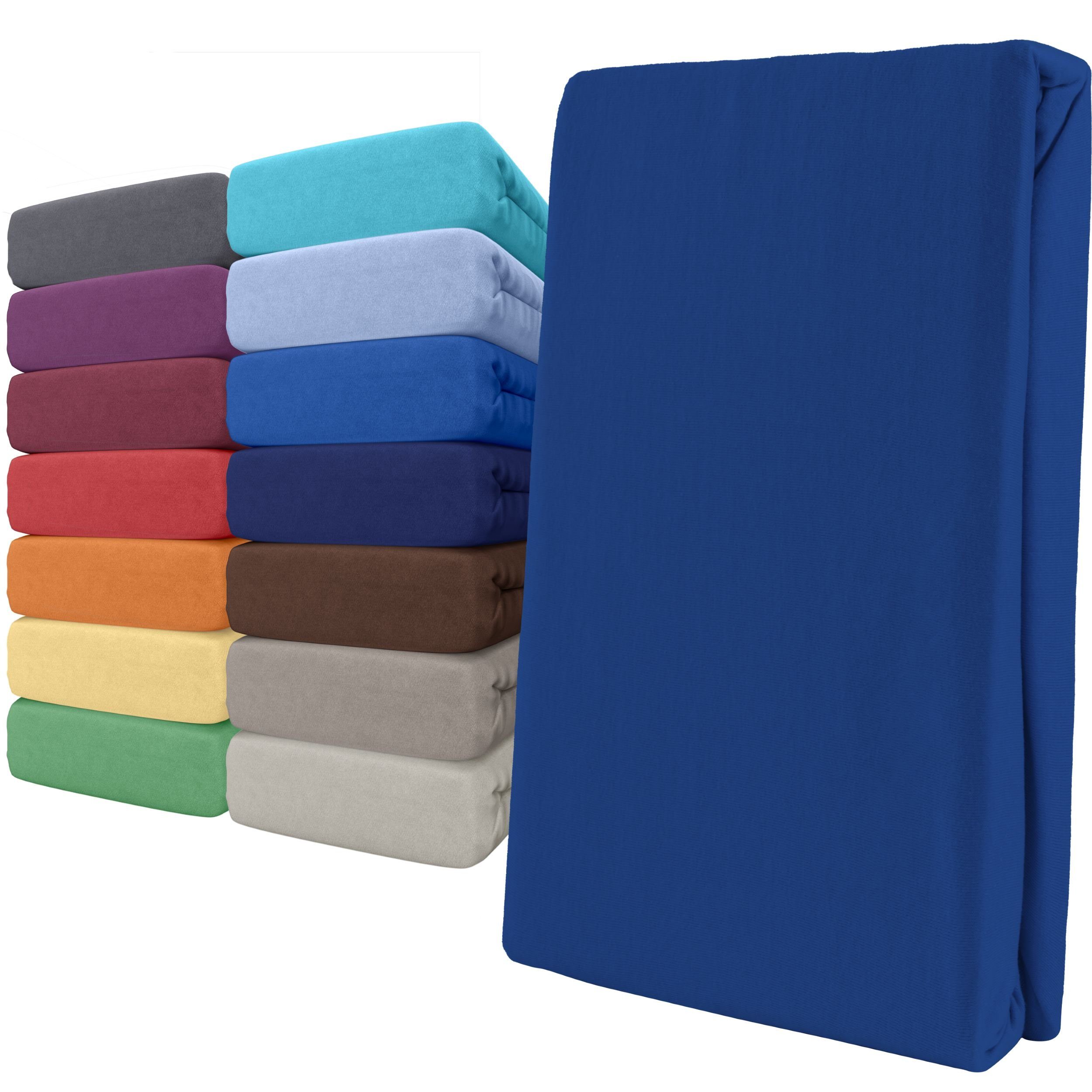 Leonado Vicenti Spannbettlaken Baumwolle Bettlaken auch für Boxspringbetten günstig online kaufen