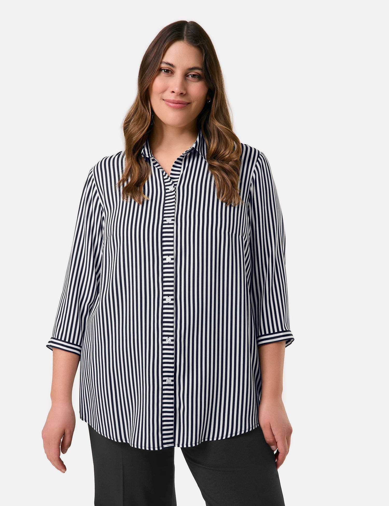 Samoon Klassische Bluse