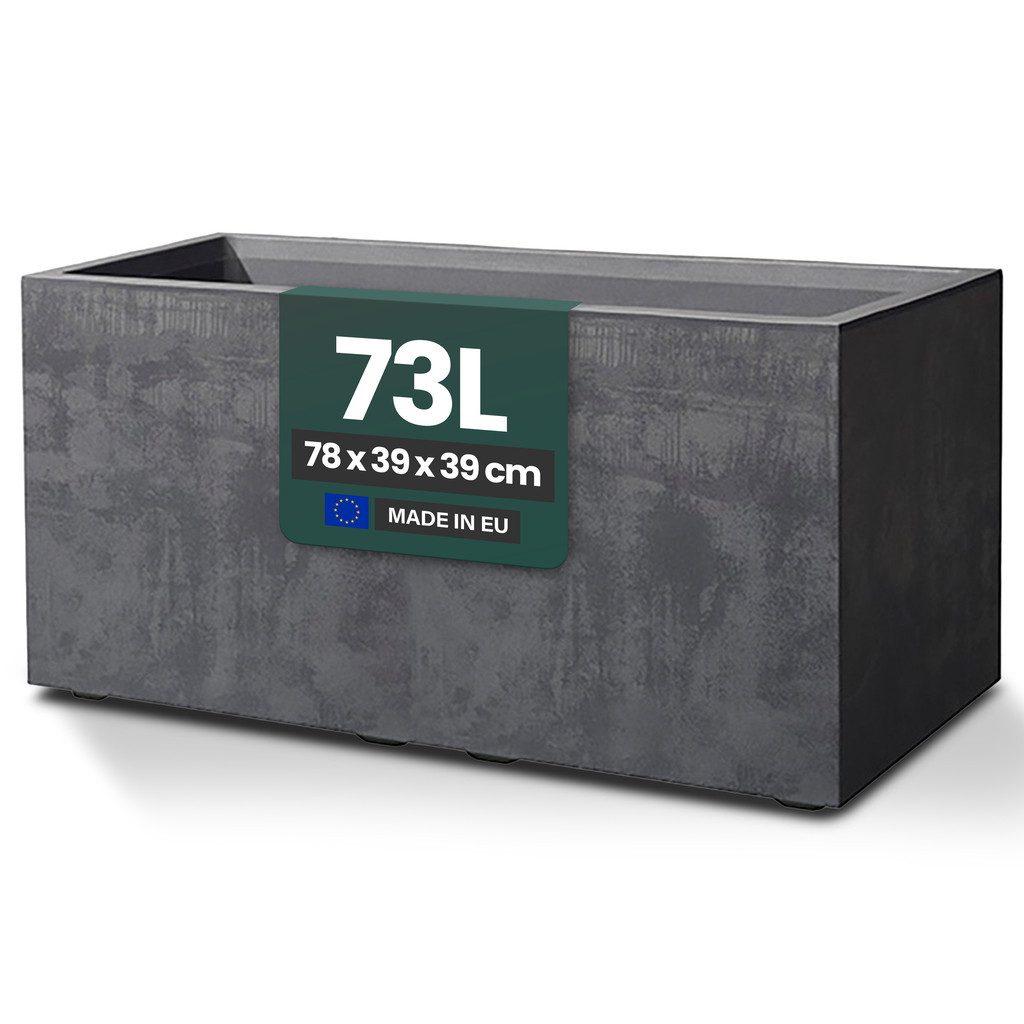 Kreher Blumenkasten Millennium in Naturstein Optik verschiedenen Ausführungen