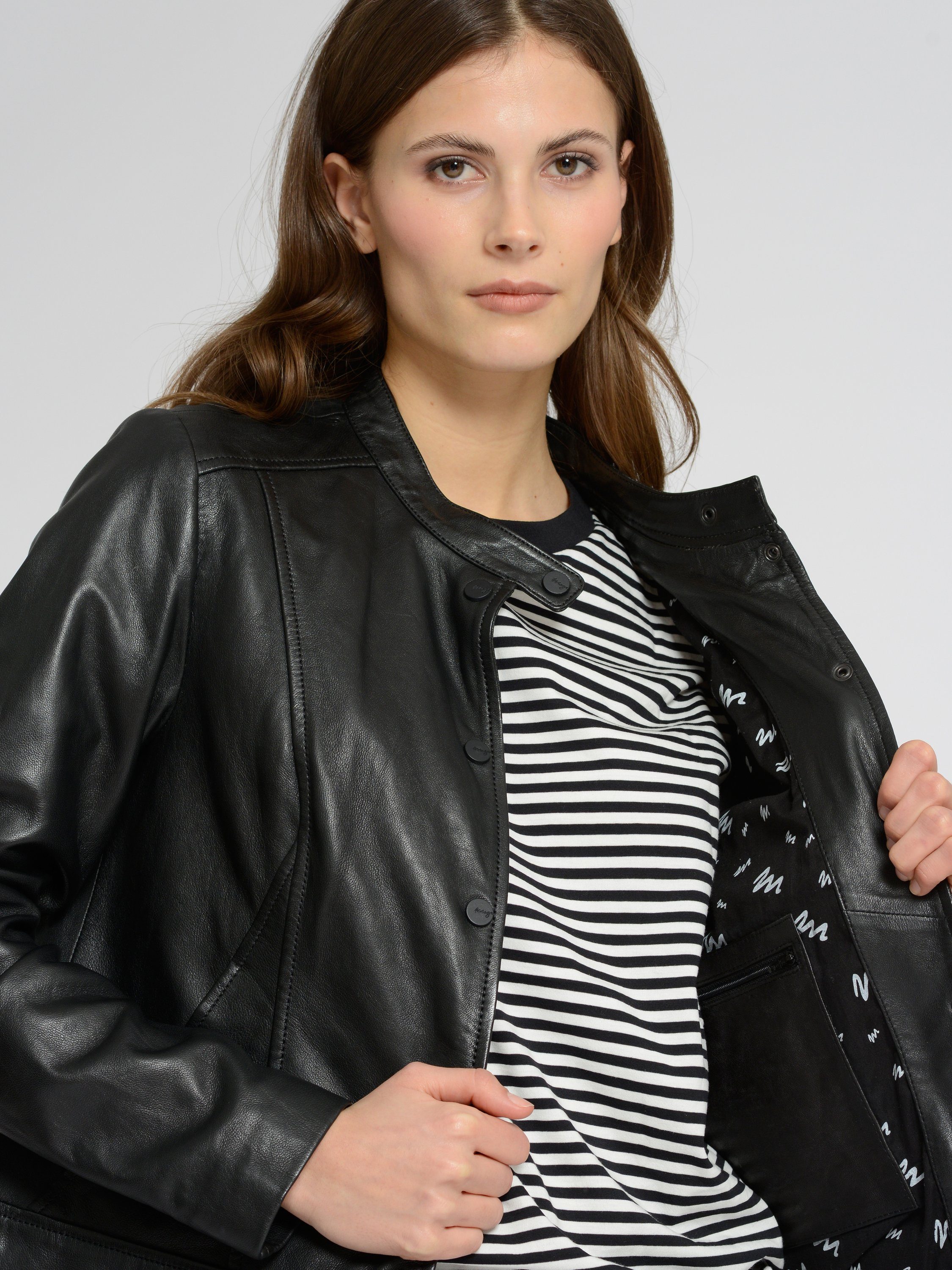 Lederjacke 42021291 Maze